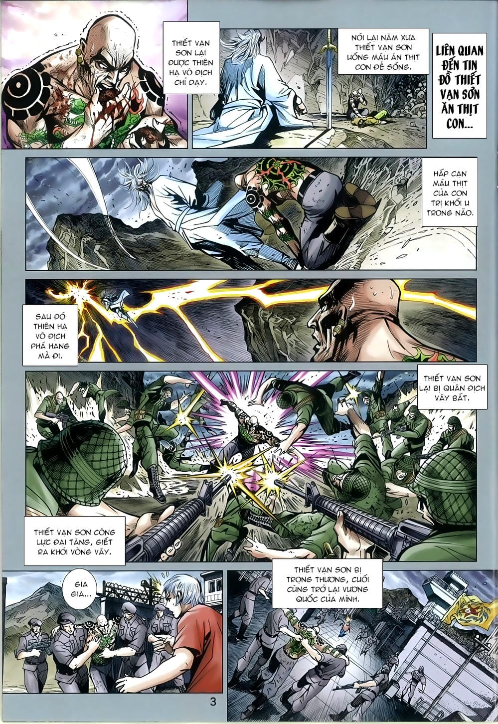 Truyện Tranh Tân Tác Long Hổ Môn trang 4