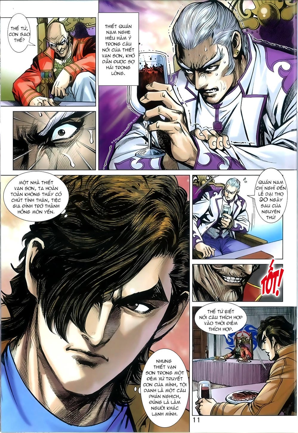 Truyện Tranh Tân Tác Long Hổ Môn trang 4