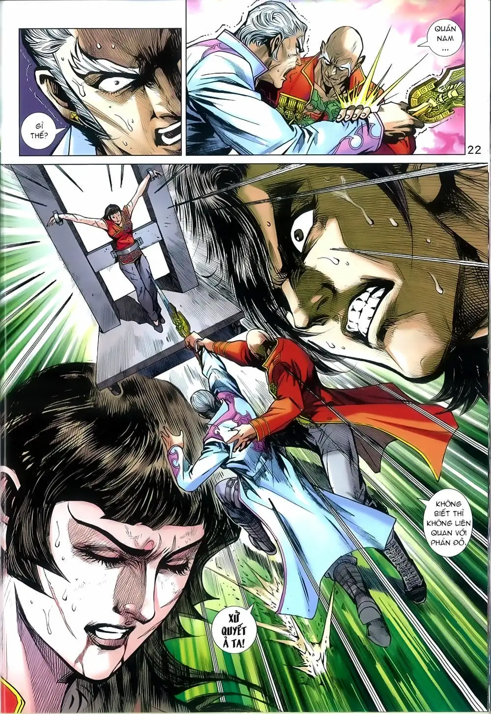 Truyện Tranh Tân Tác Long Hổ Môn trang 4