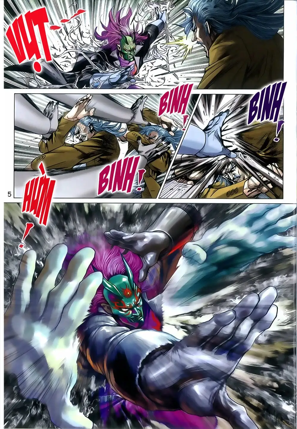 Truyện Tranh Tân Tác Long Hổ Môn trang 4