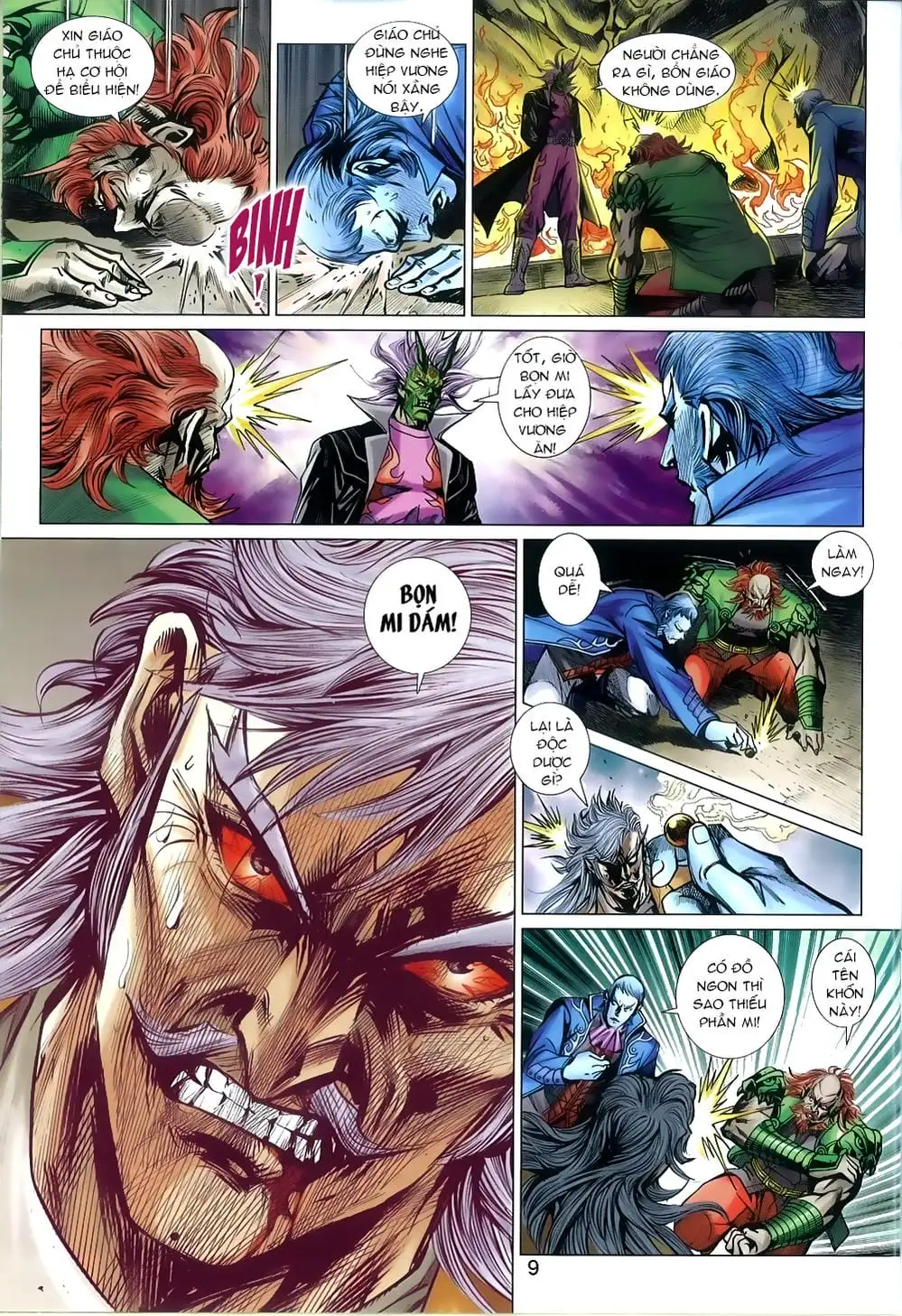 Truyện Tranh Tân Tác Long Hổ Môn trang 4