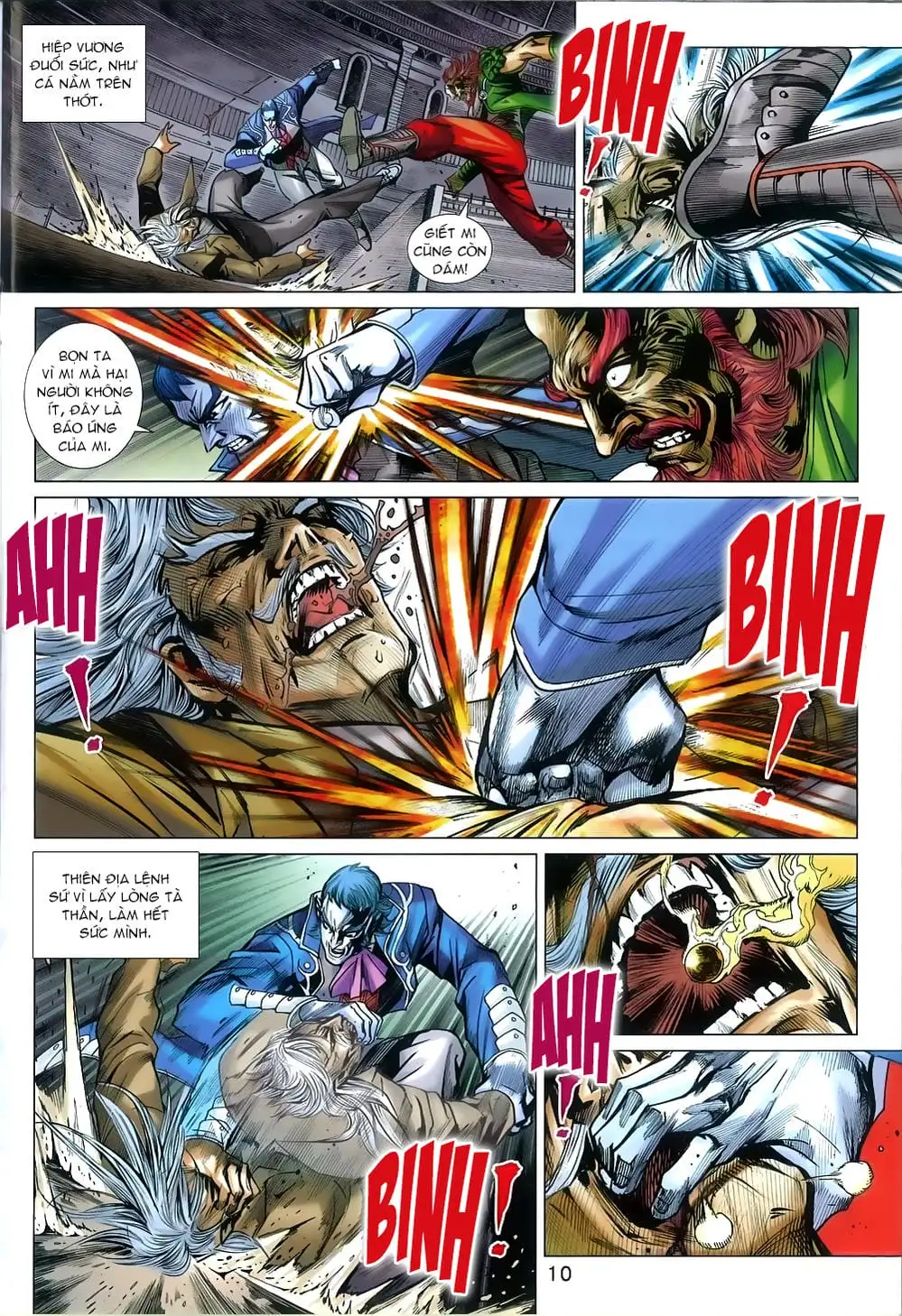 Truyện Tranh Tân Tác Long Hổ Môn trang 4