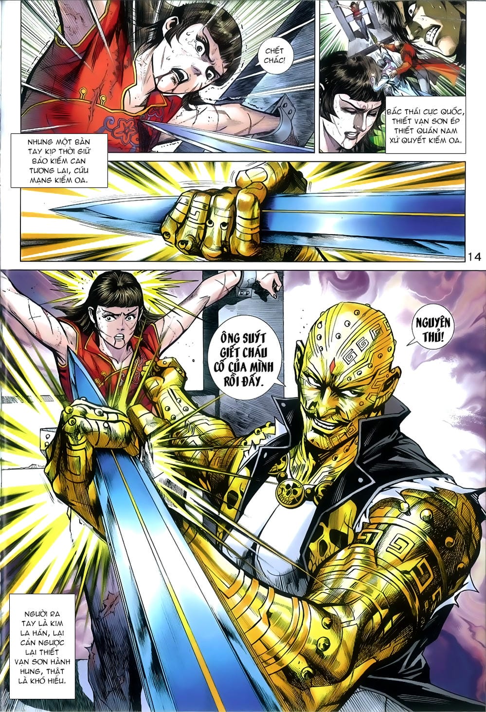 Truyện Tranh Tân Tác Long Hổ Môn trang 4