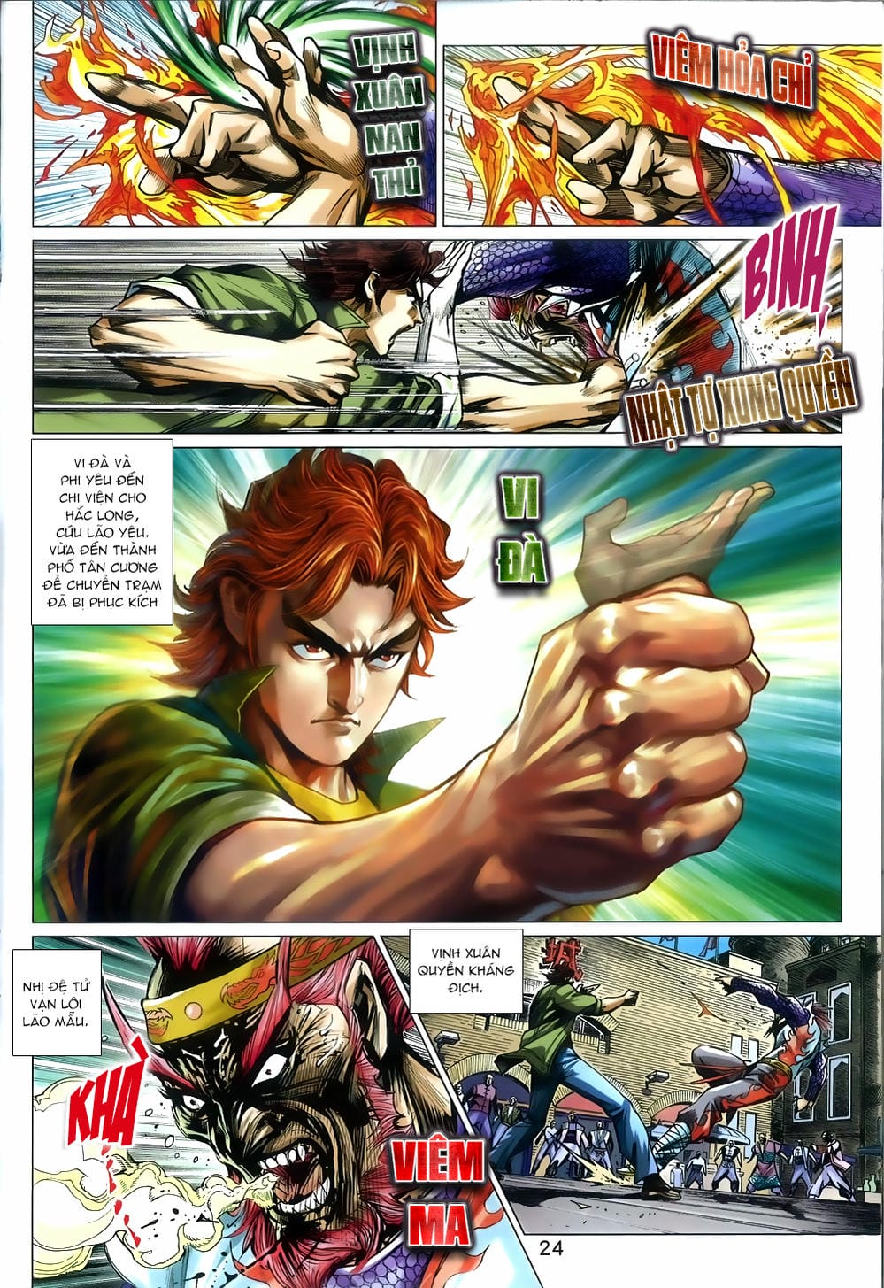 Truyện Tranh Tân Tác Long Hổ Môn trang 4