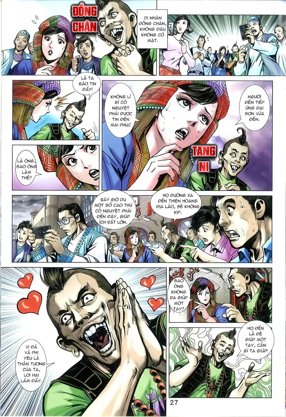 Truyện Tranh Tân Tác Long Hổ Môn trang 4