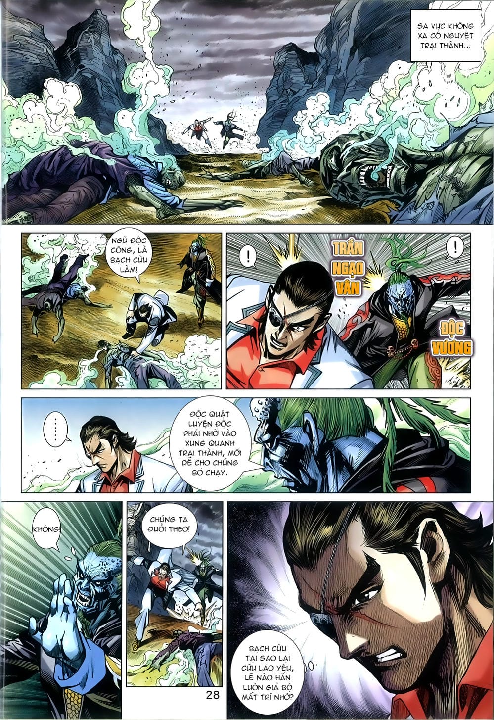 Truyện Tranh Tân Tác Long Hổ Môn trang 4