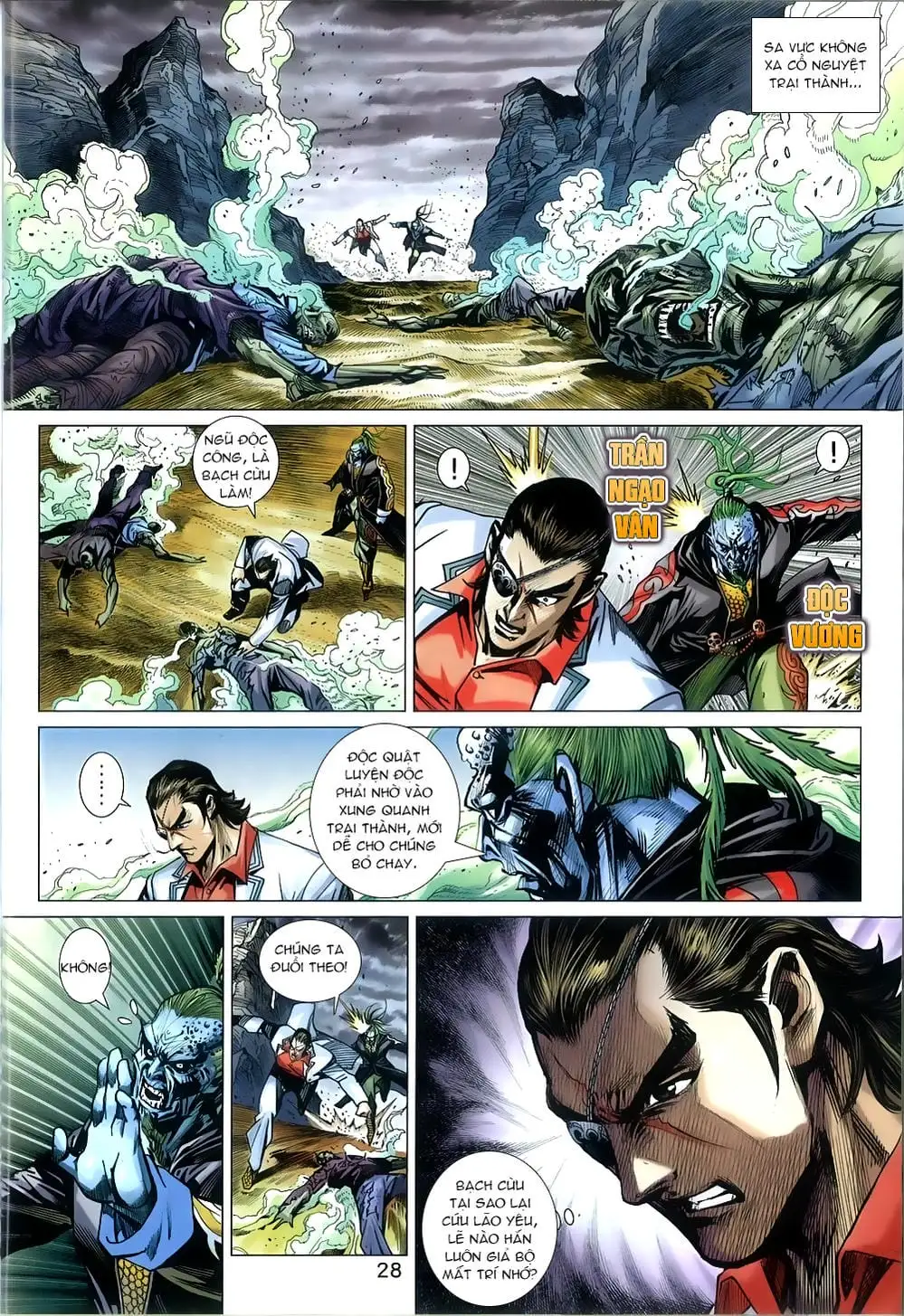 Truyện Tranh Tân Tác Long Hổ Môn trang 4