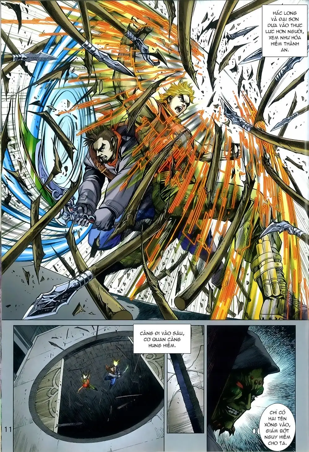 Truyện Tranh Tân Tác Long Hổ Môn trang 4