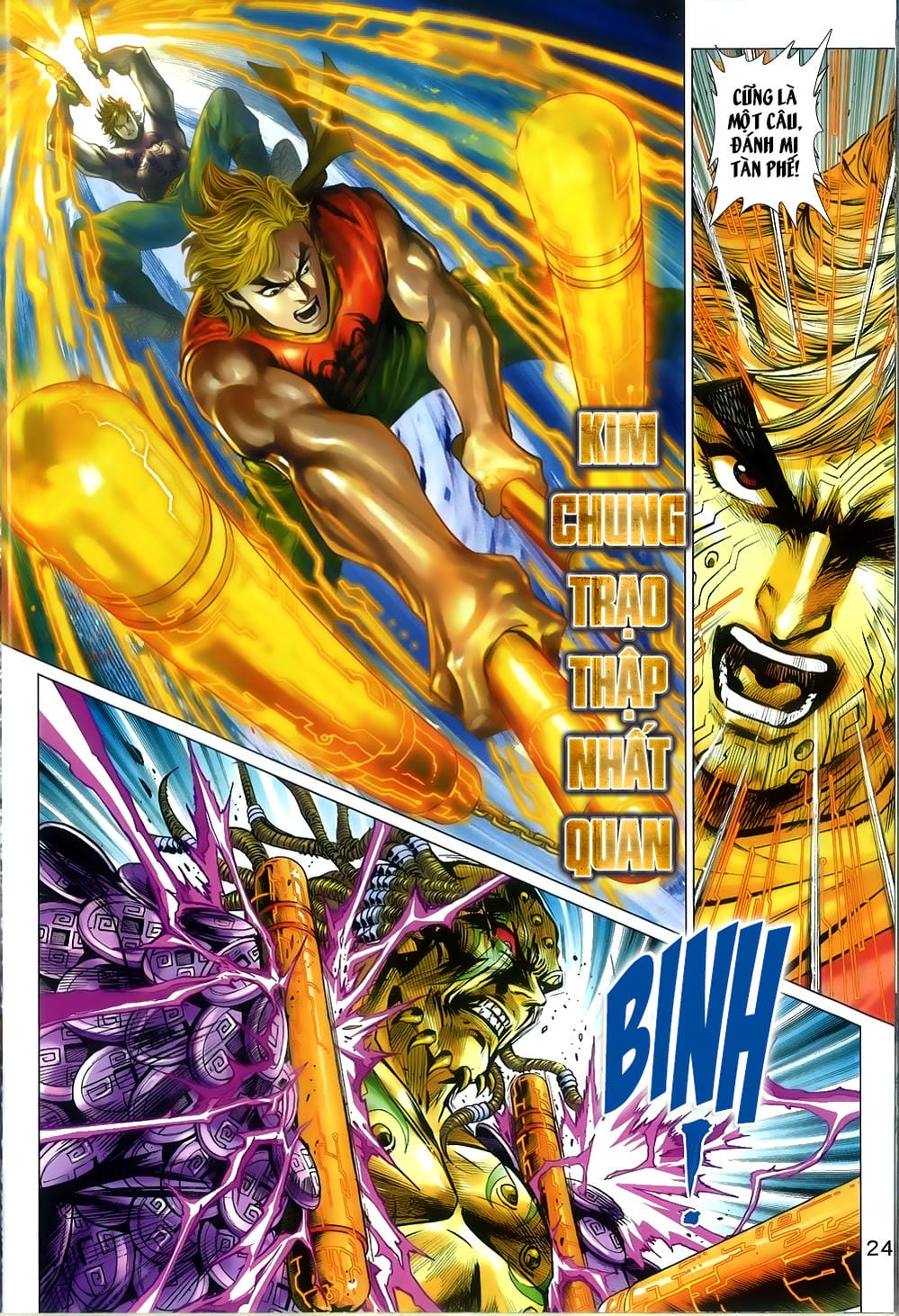 Truyện Tranh Tân Tác Long Hổ Môn trang 4