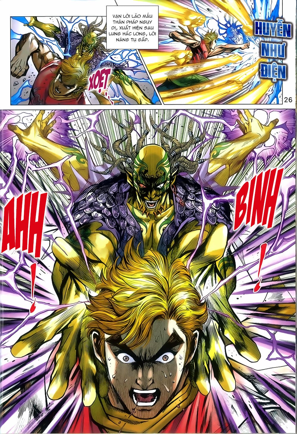 Truyện Tranh Tân Tác Long Hổ Môn trang 4