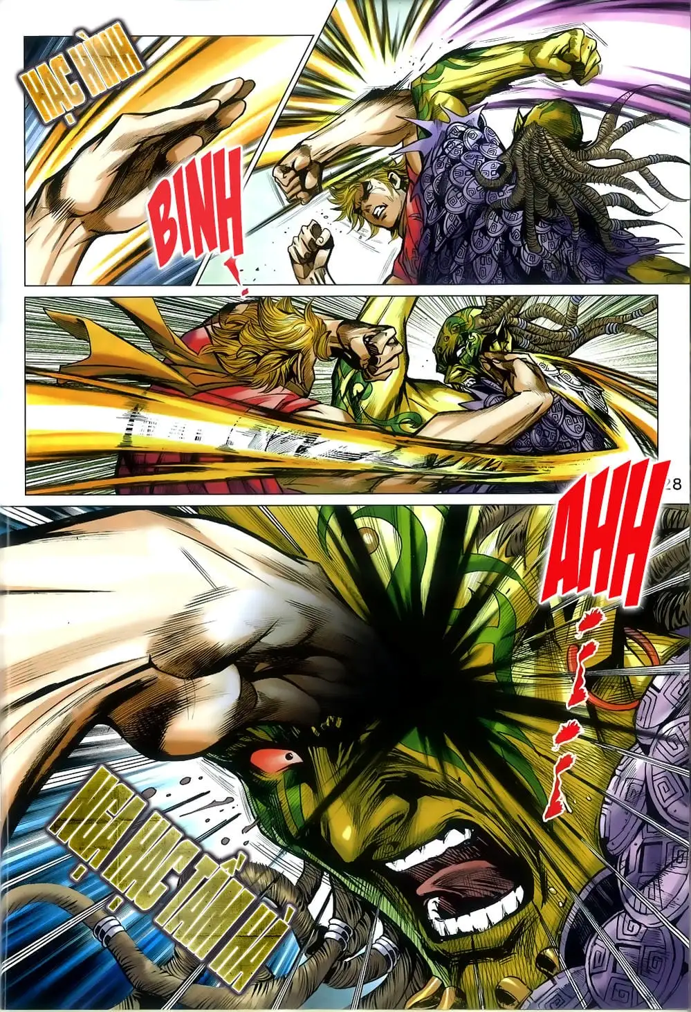 Truyện Tranh Tân Tác Long Hổ Môn trang 4