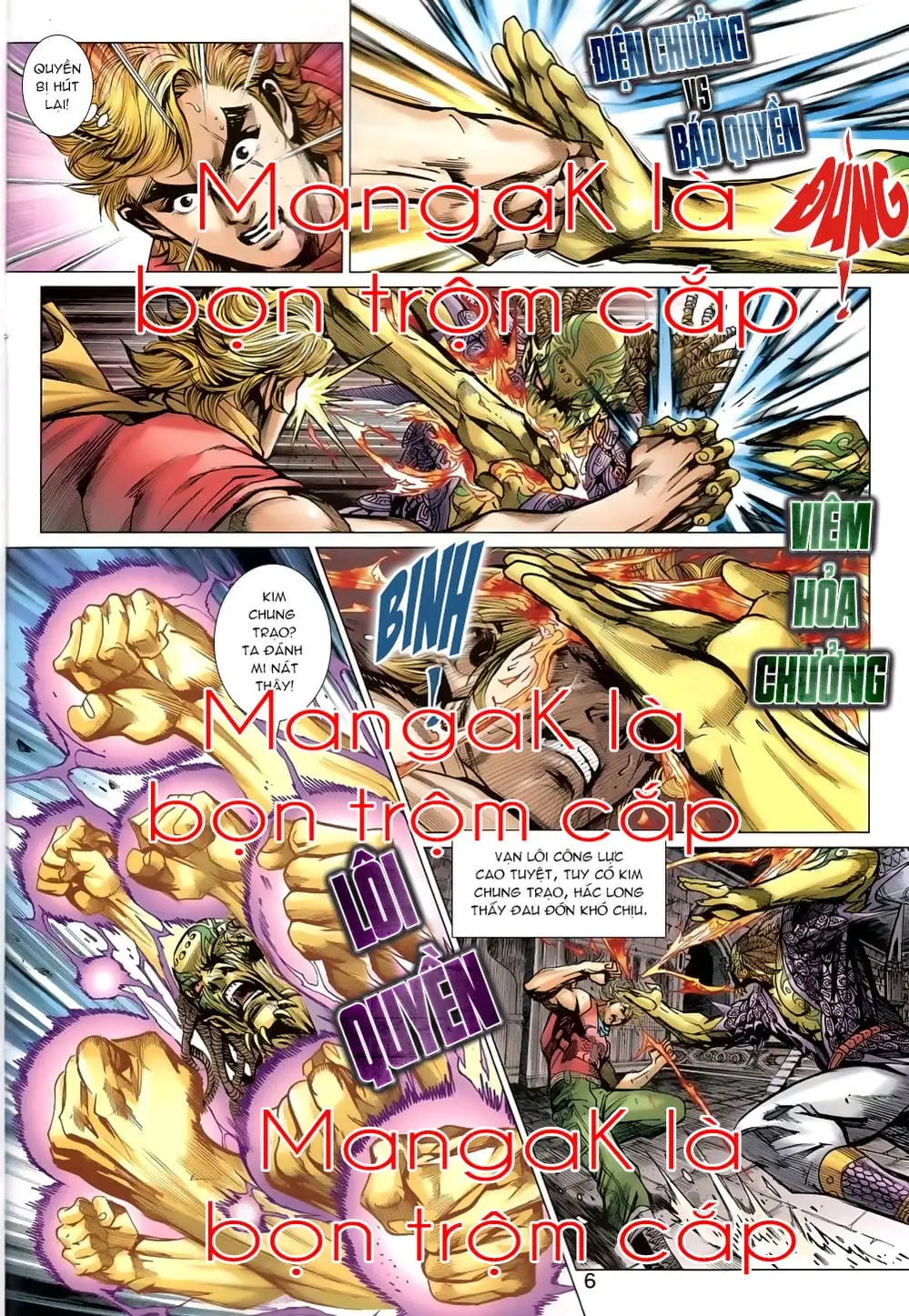 Truyện Tranh Tân Tác Long Hổ Môn trang 4