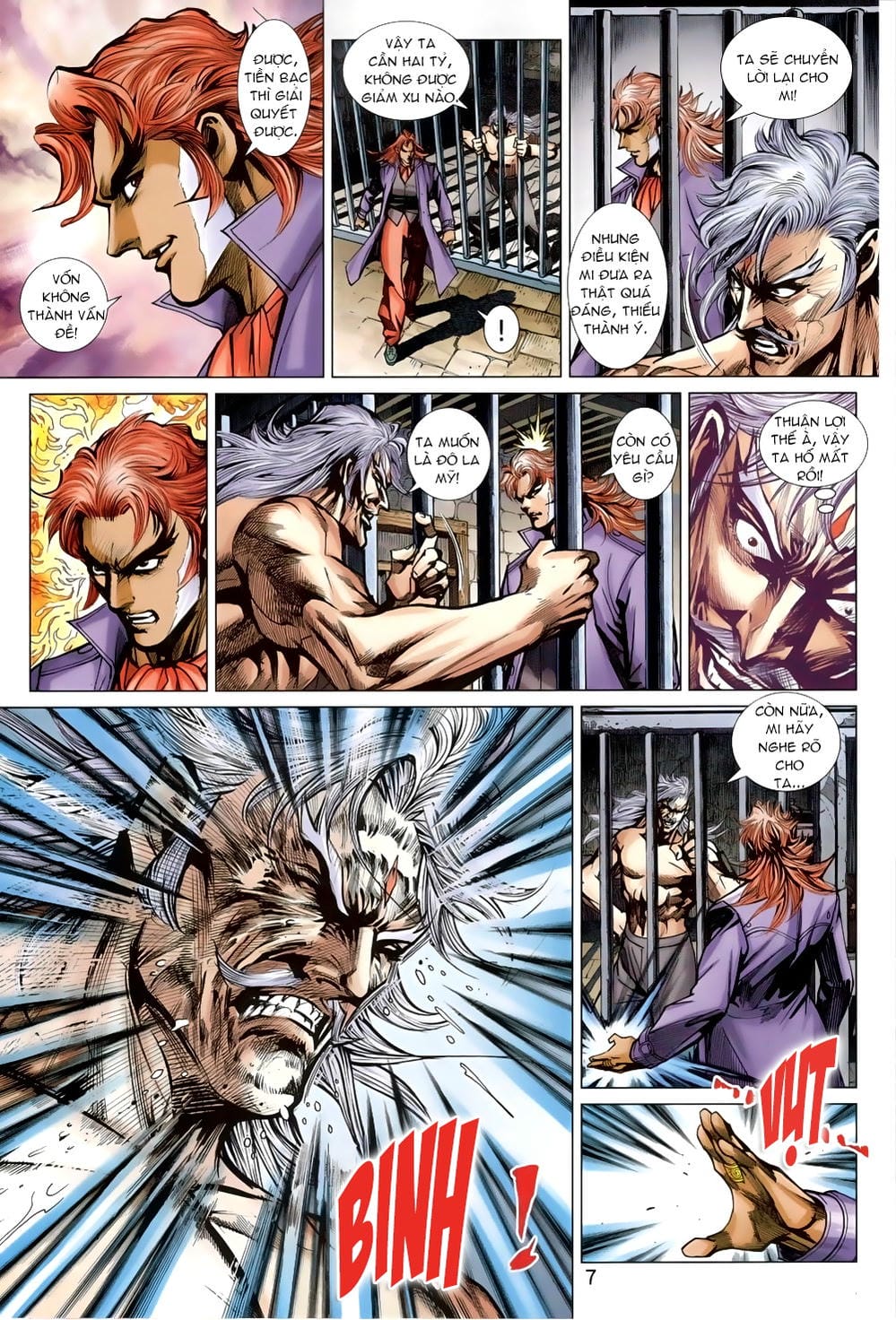 Truyện Tranh Tân Tác Long Hổ Môn trang 4