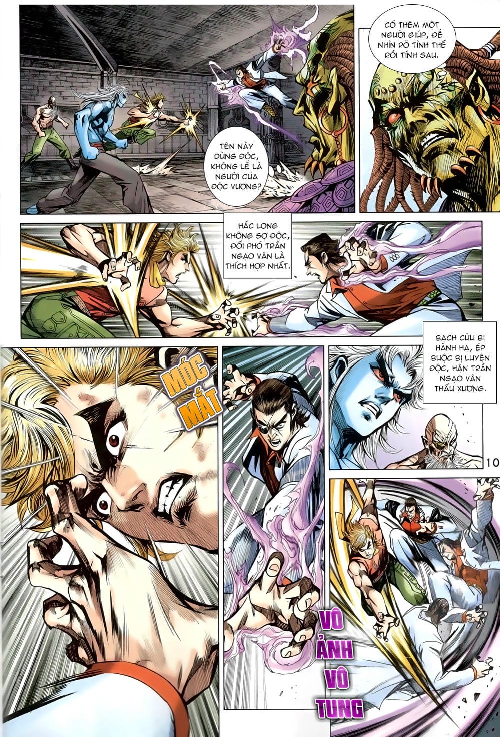 Truyện Tranh Tân Tác Long Hổ Môn trang 4