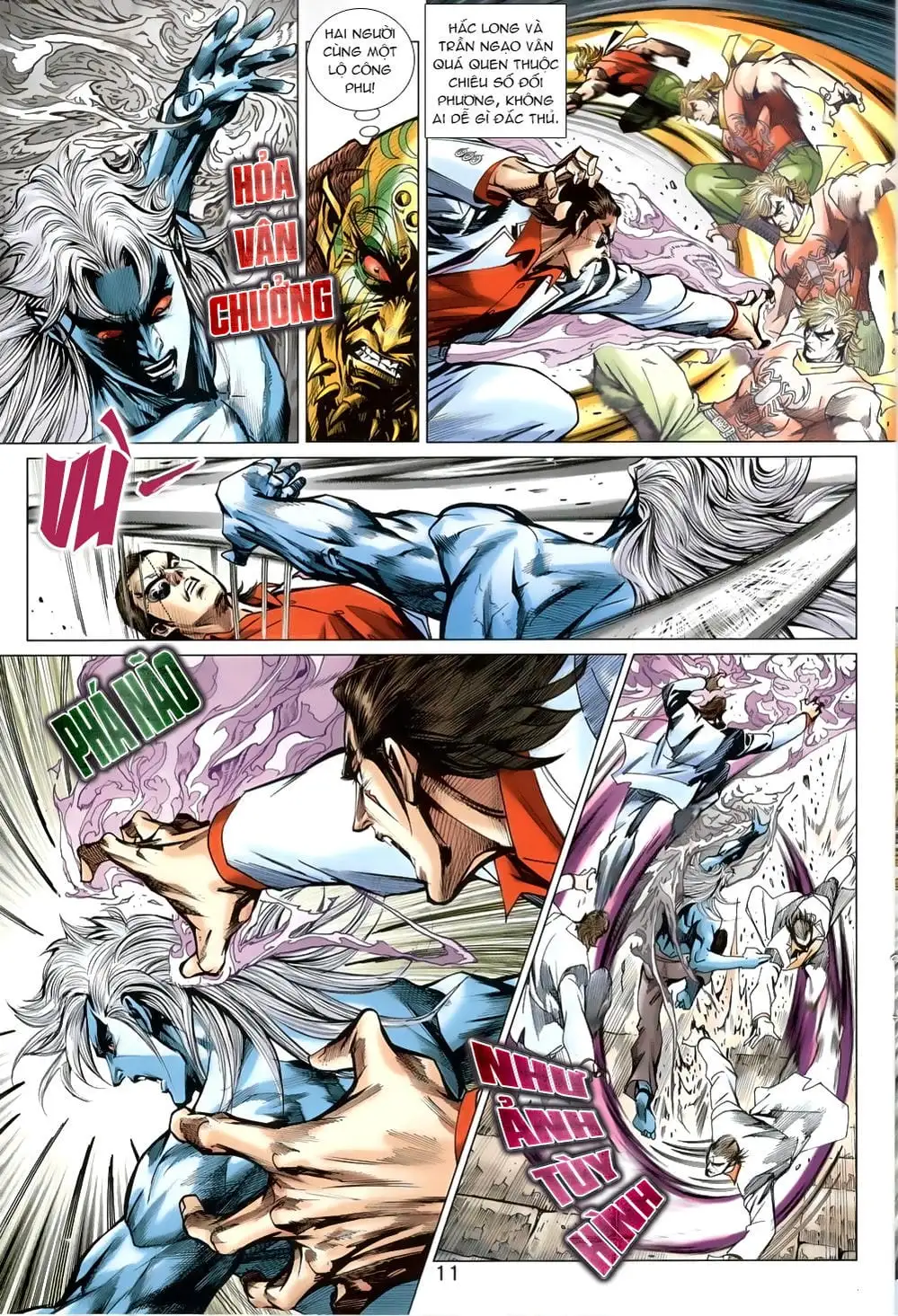 Truyện Tranh Tân Tác Long Hổ Môn trang 4