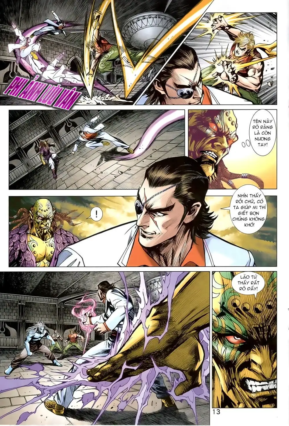 Truyện Tranh Tân Tác Long Hổ Môn trang 4