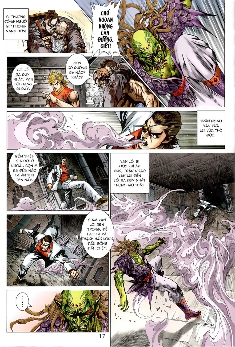 Truyện Tranh Tân Tác Long Hổ Môn trang 4