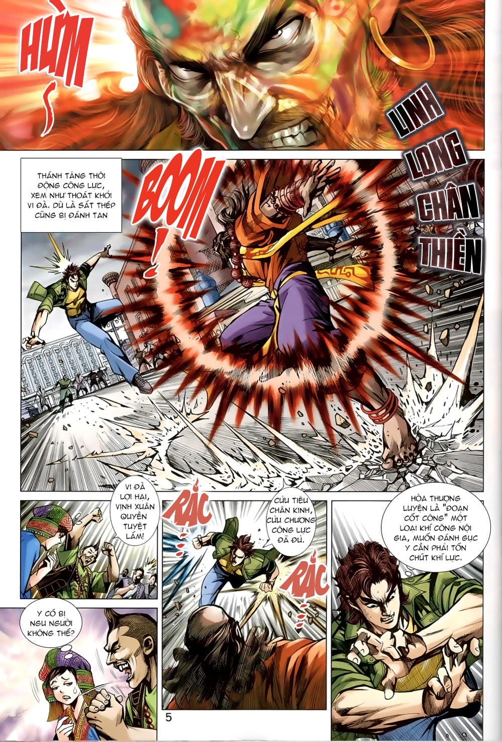 Truyện Tranh Tân Tác Long Hổ Môn trang 4