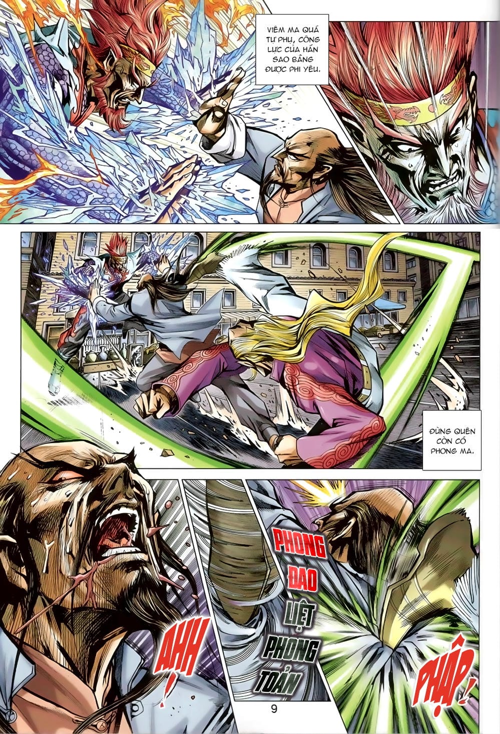 Truyện Tranh Tân Tác Long Hổ Môn trang 4