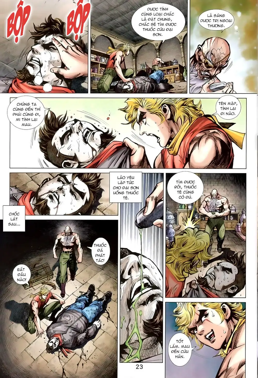 Truyện Tranh Tân Tác Long Hổ Môn trang 4