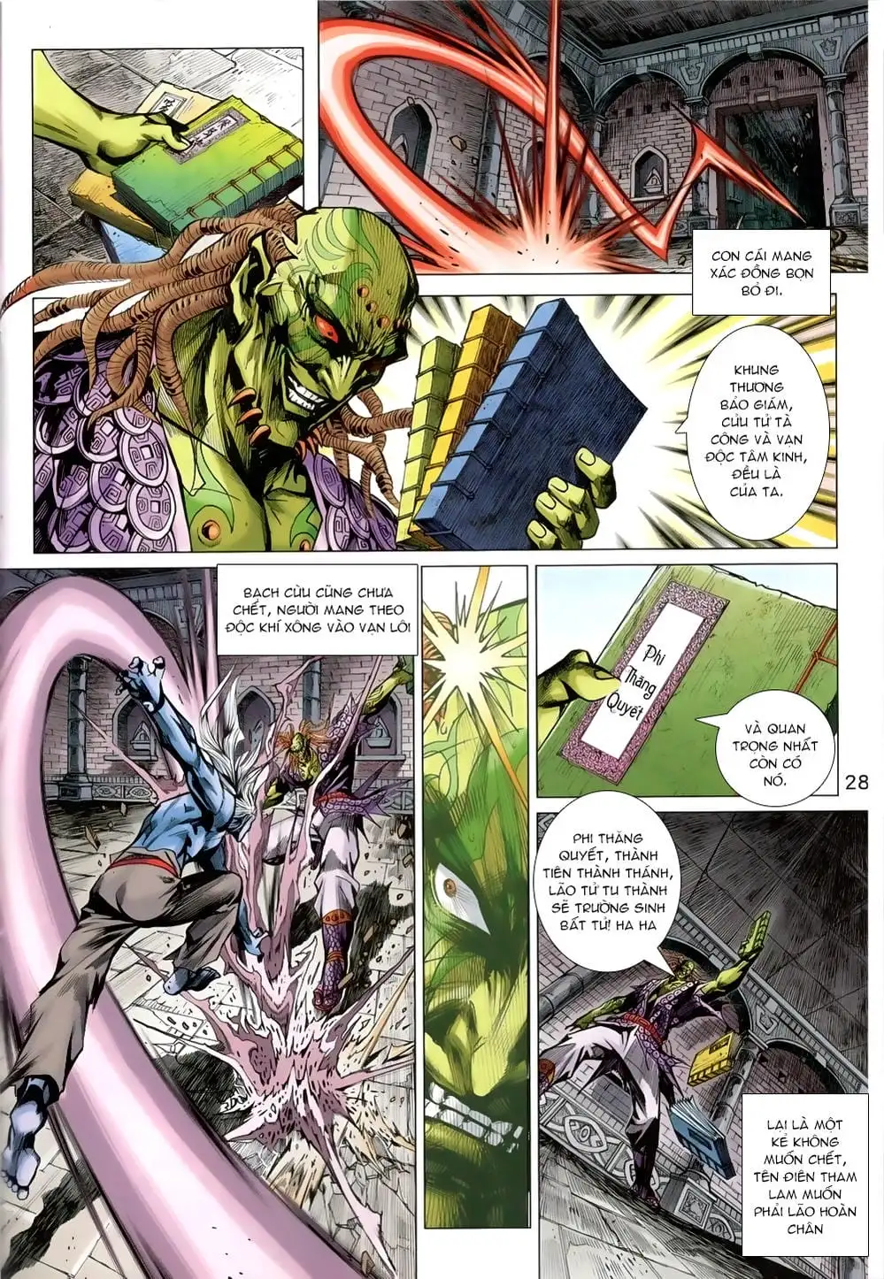 Truyện Tranh Tân Tác Long Hổ Môn trang 4