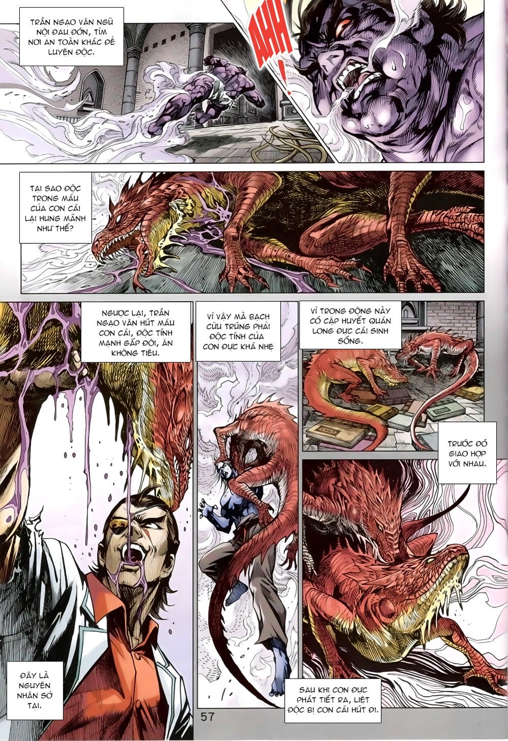 Truyện Tranh Tân Tác Long Hổ Môn trang 4