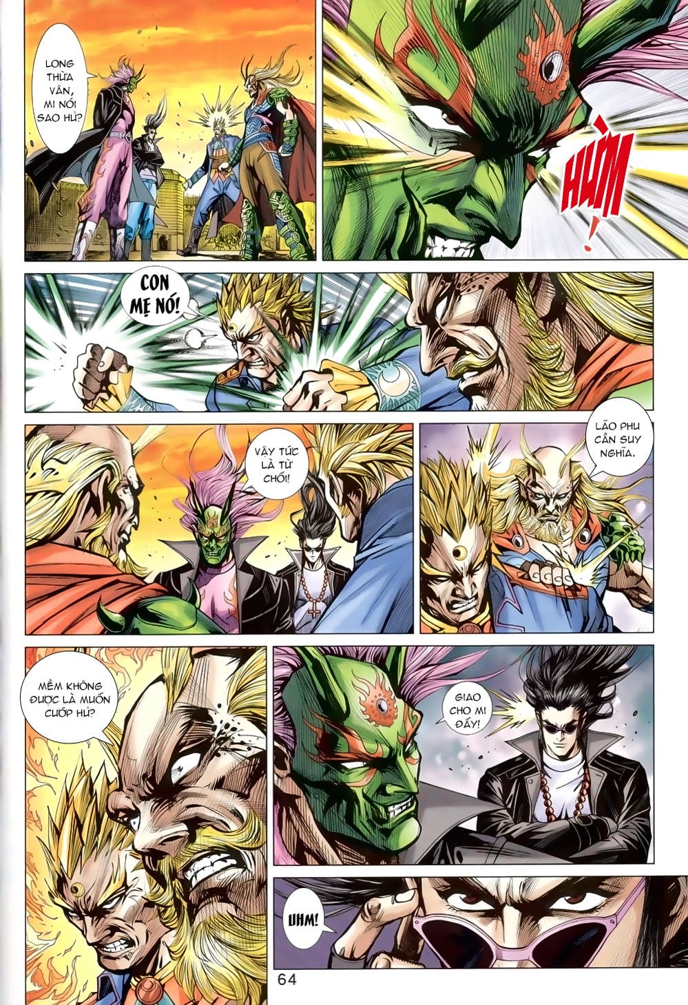 Truyện Tranh Tân Tác Long Hổ Môn trang 4