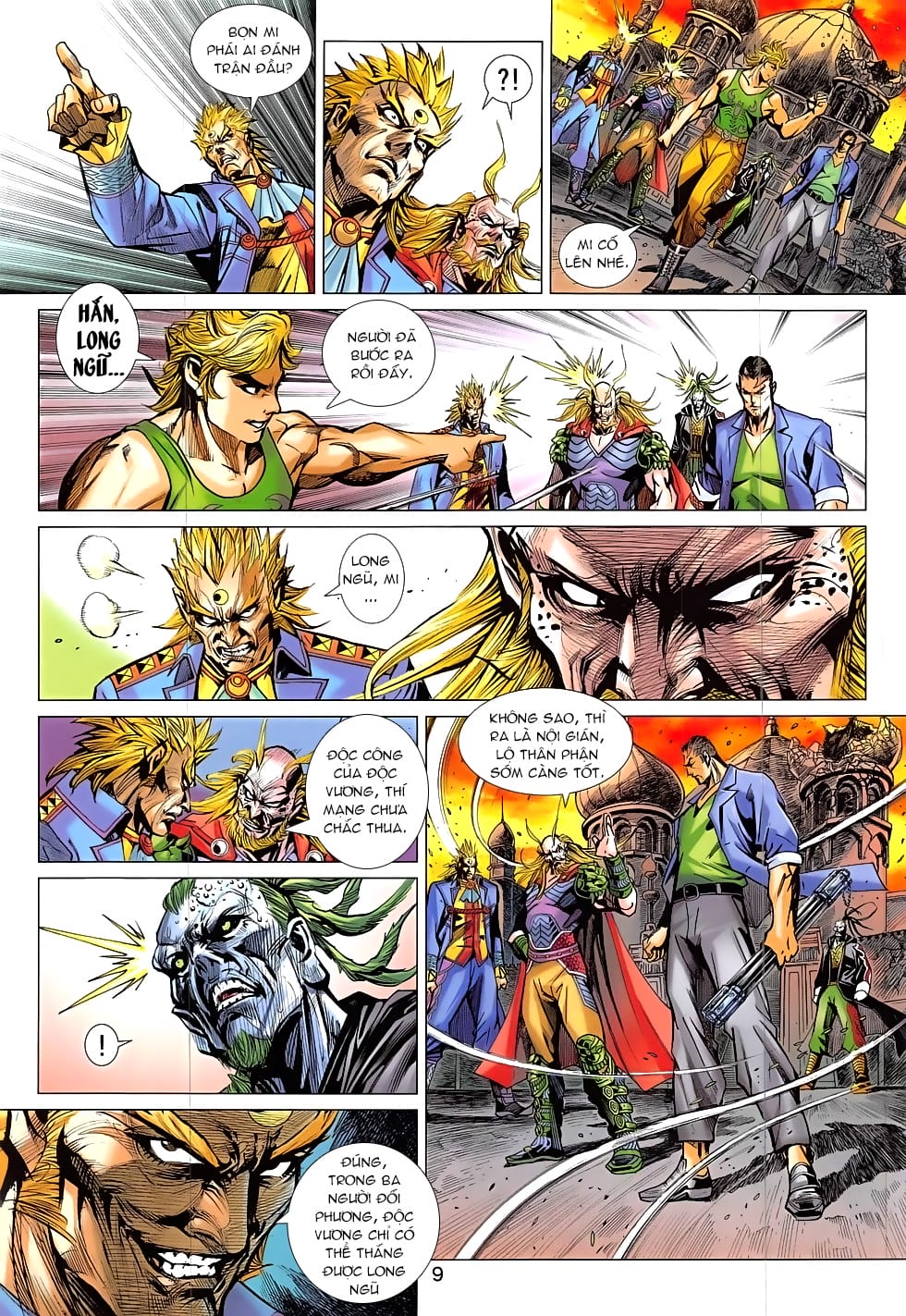 Truyện Tranh Tân Tác Long Hổ Môn trang 4