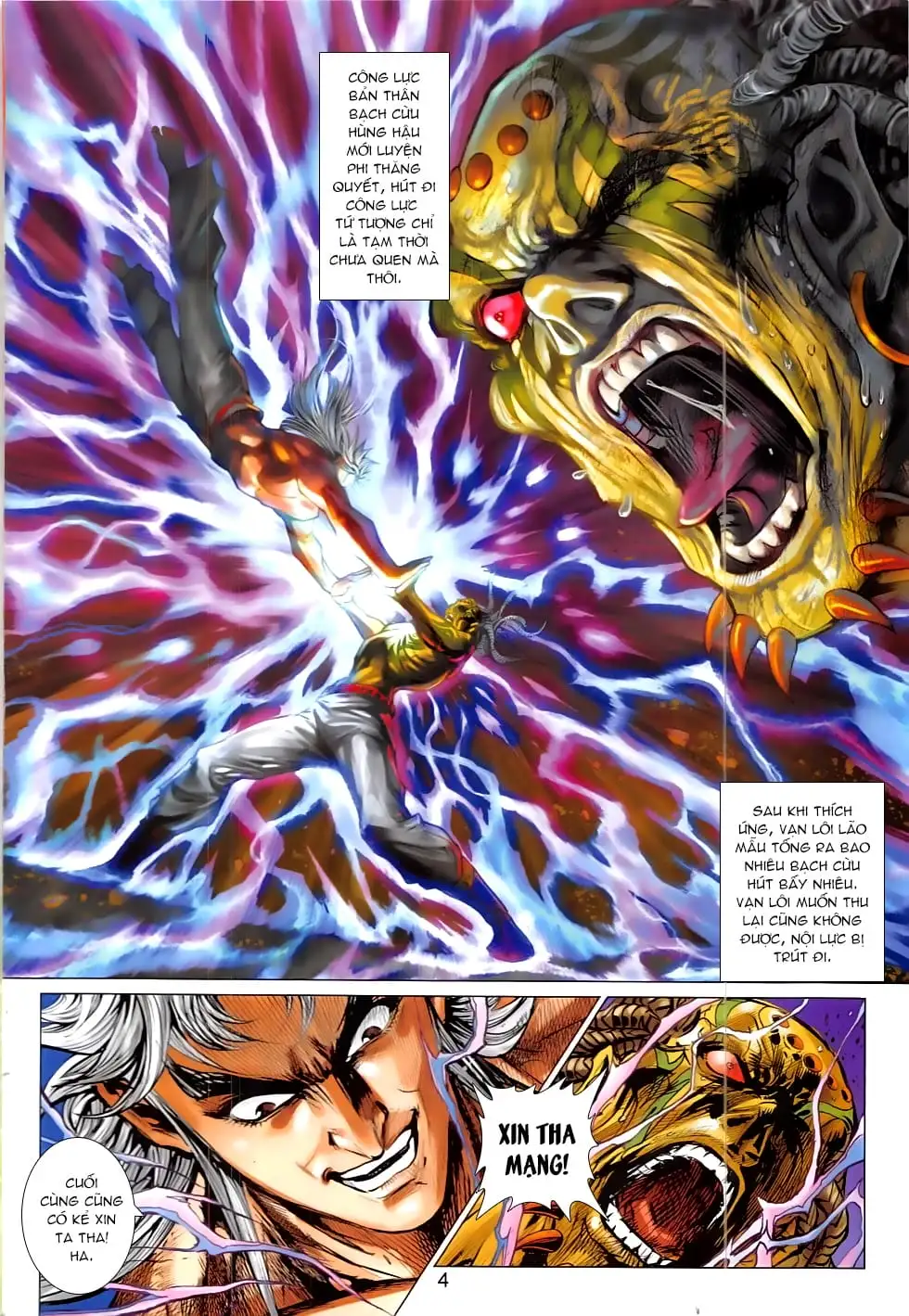 Truyện Tranh Tân Tác Long Hổ Môn trang 4