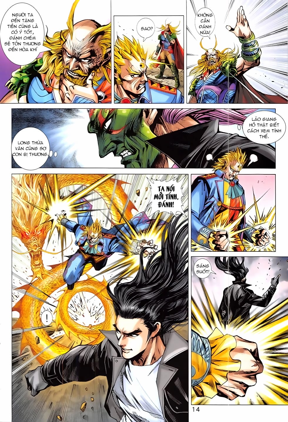 Truyện Tranh Tân Tác Long Hổ Môn trang 4