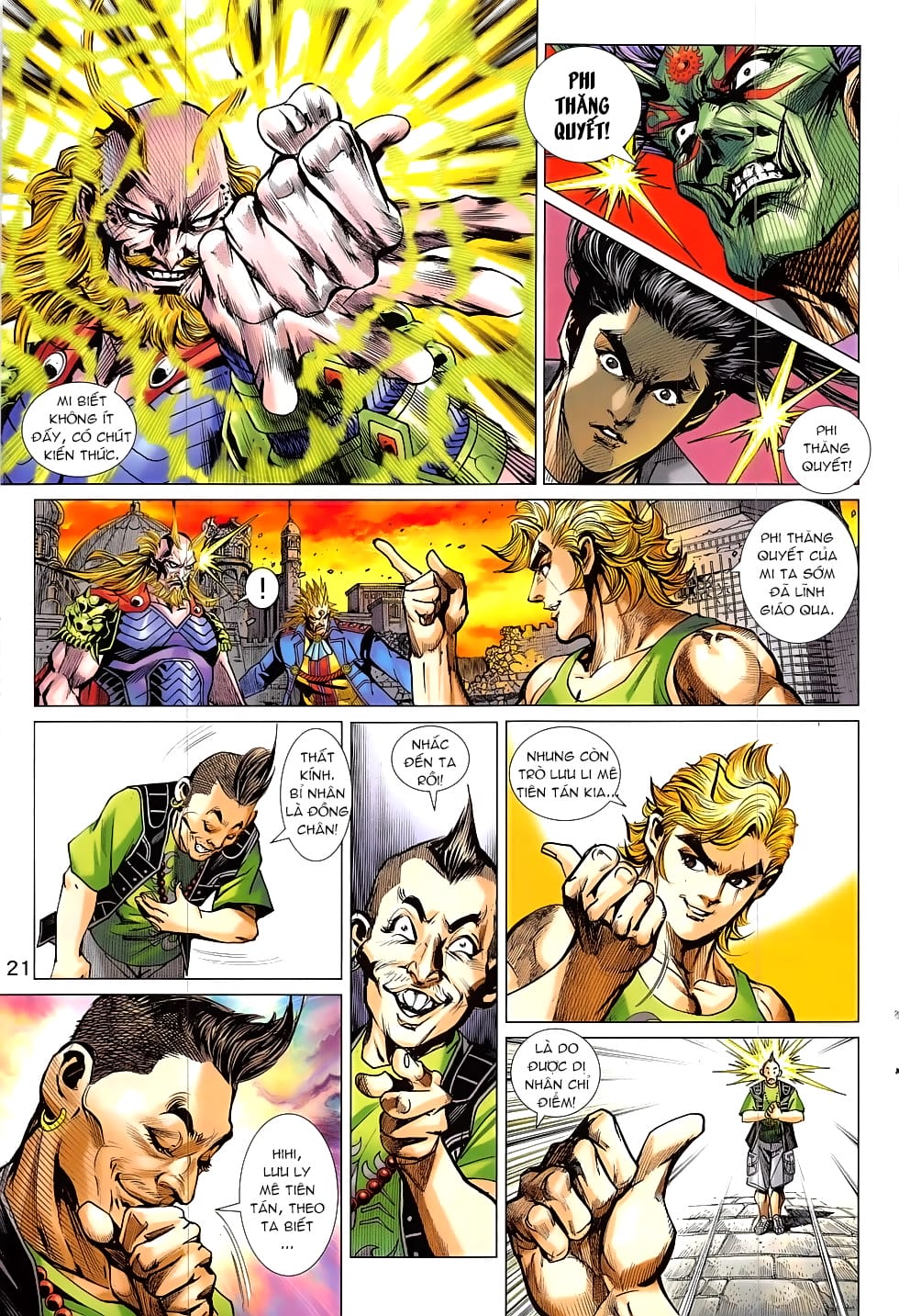 Truyện Tranh Tân Tác Long Hổ Môn trang 4