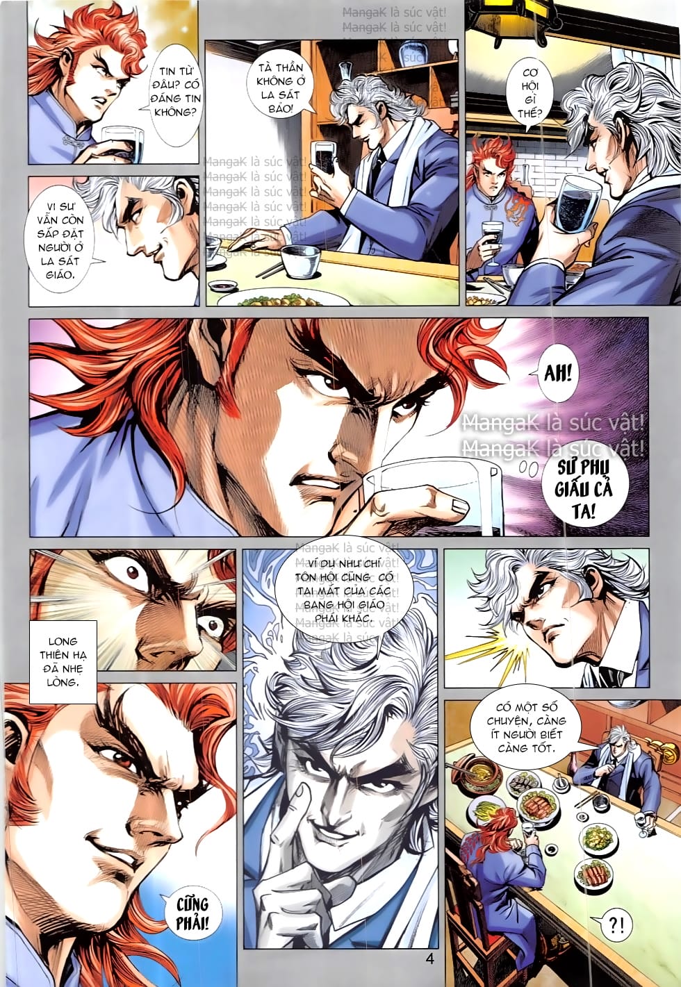 Truyện Tranh Tân Tác Long Hổ Môn trang 4