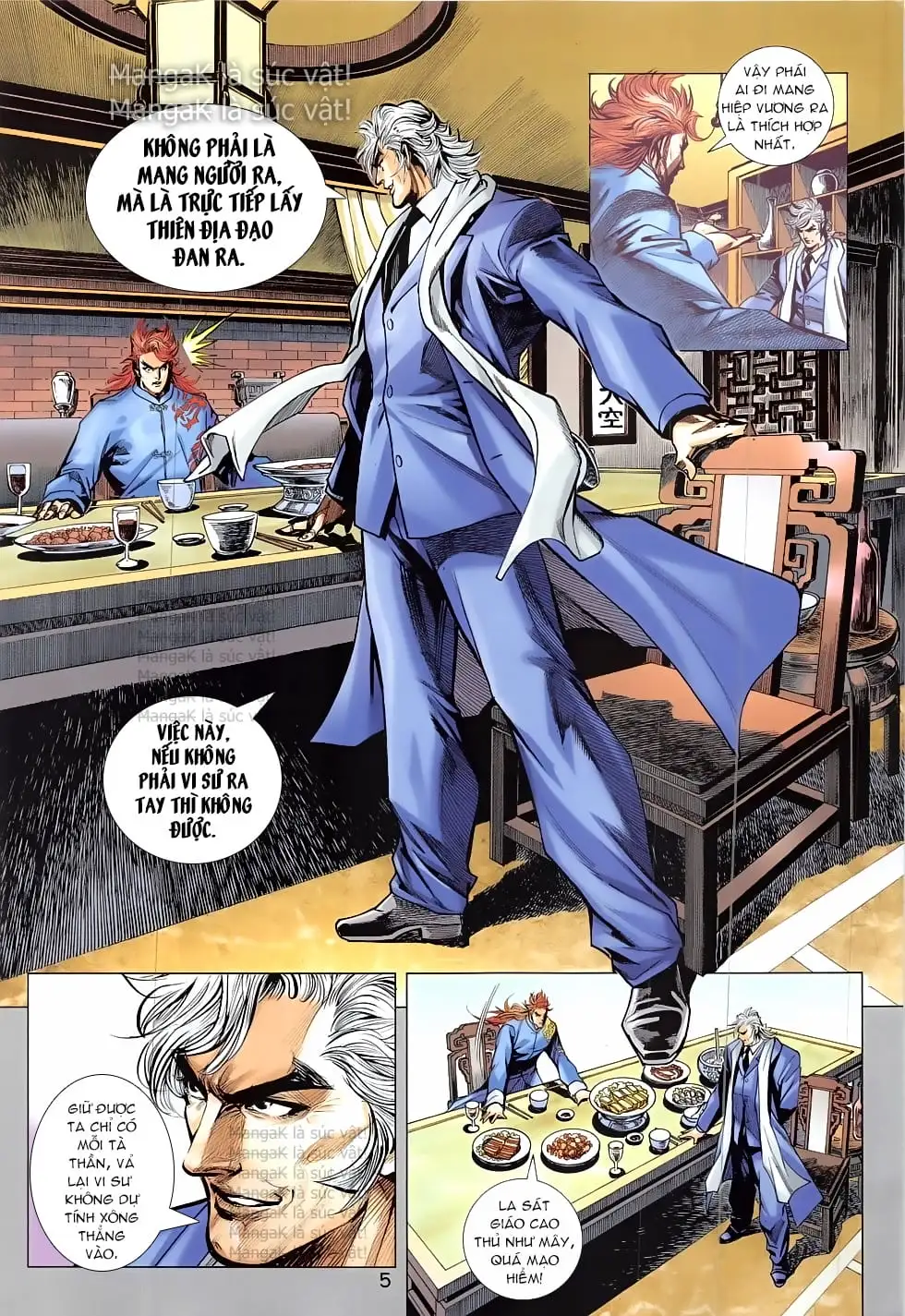 Truyện Tranh Tân Tác Long Hổ Môn trang 4