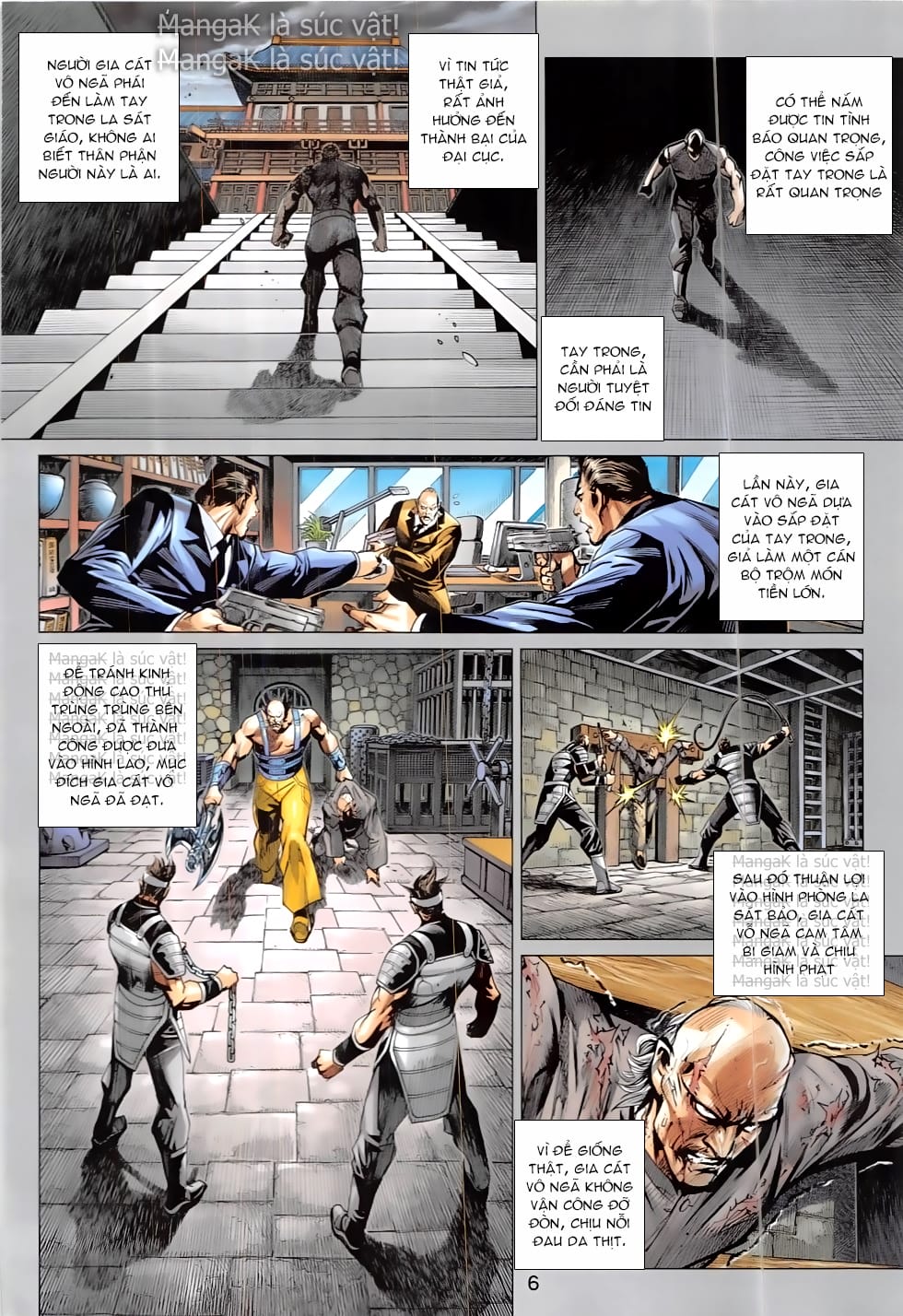 Truyện Tranh Tân Tác Long Hổ Môn trang 4