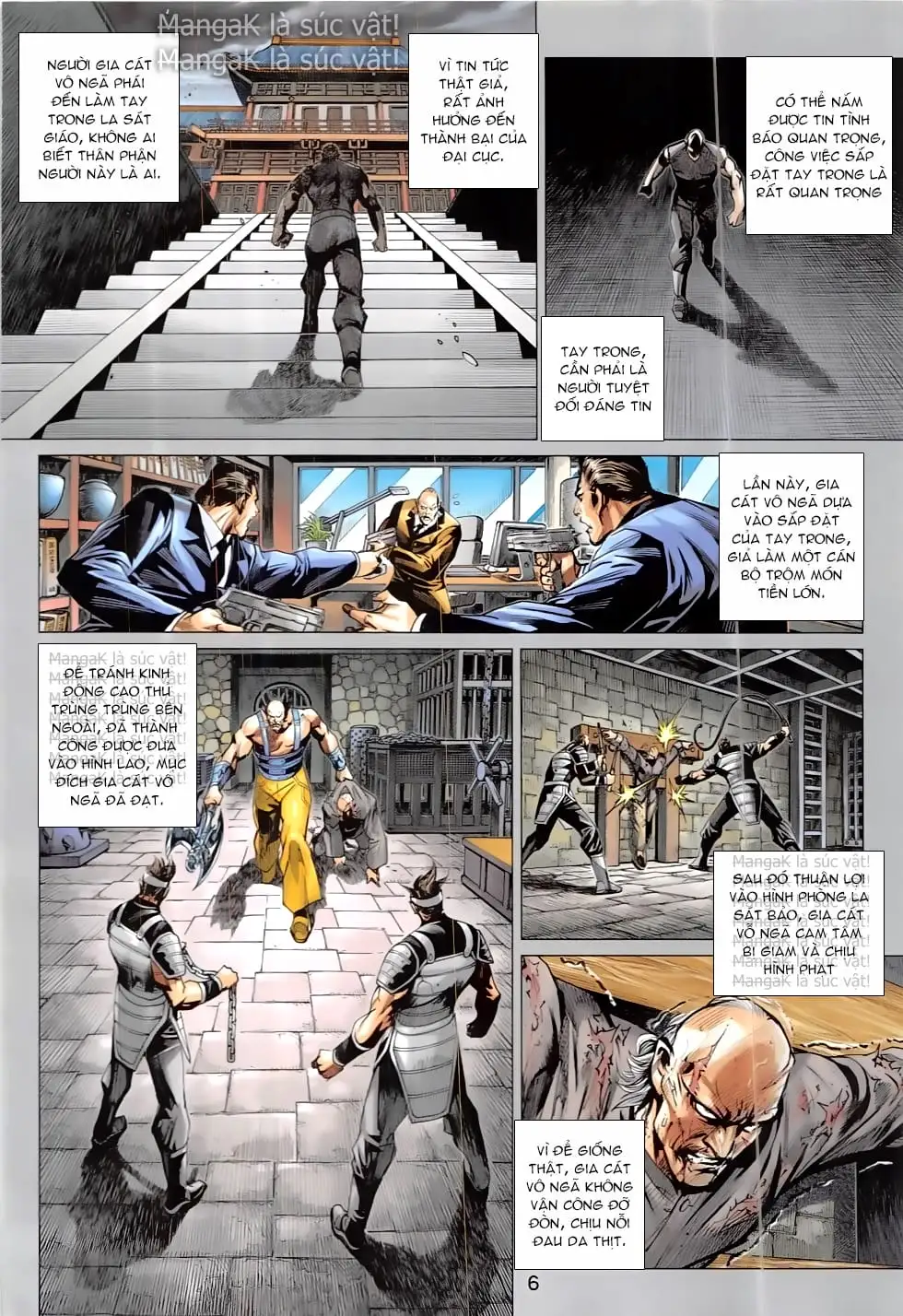 Truyện Tranh Tân Tác Long Hổ Môn trang 4