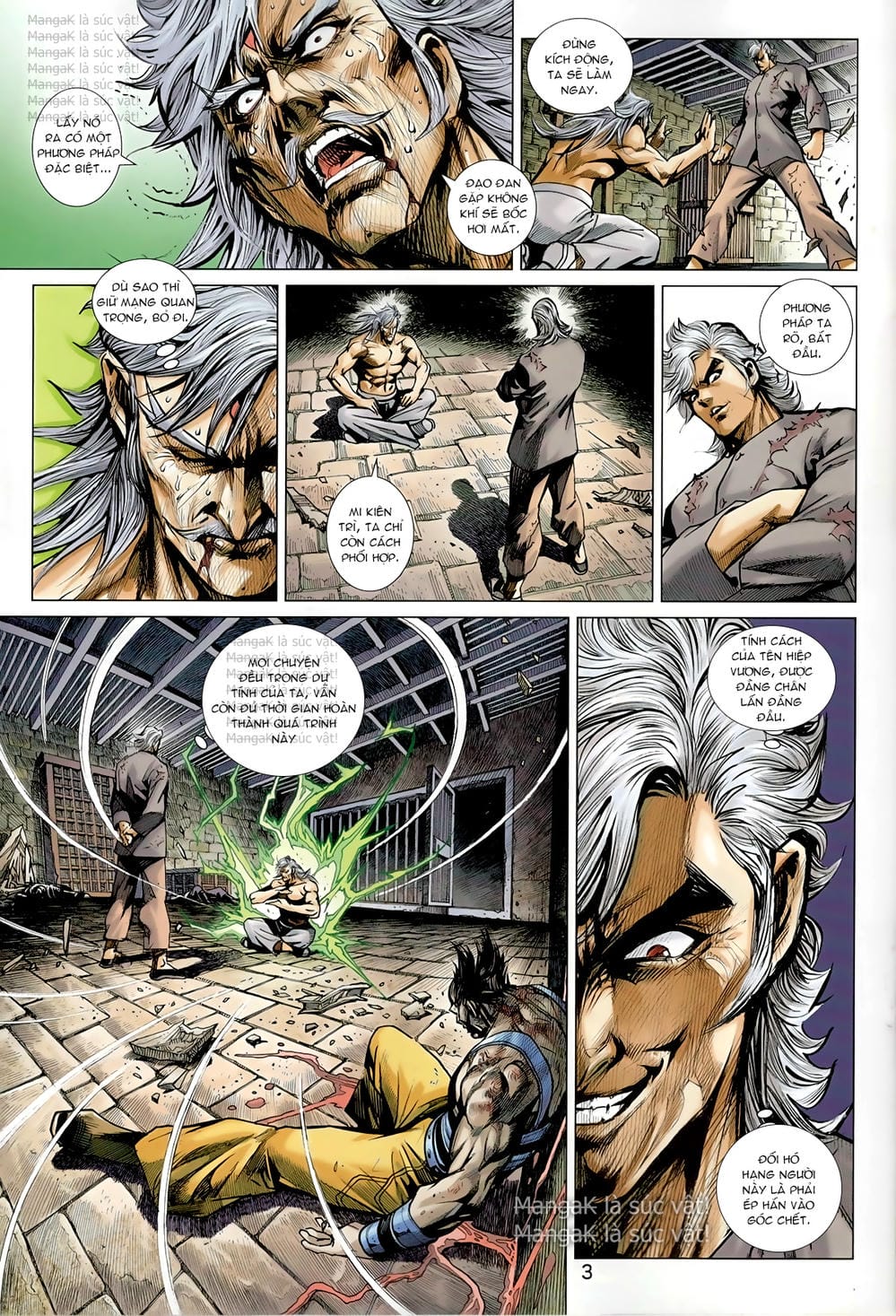 Truyện Tranh Tân Tác Long Hổ Môn trang 4