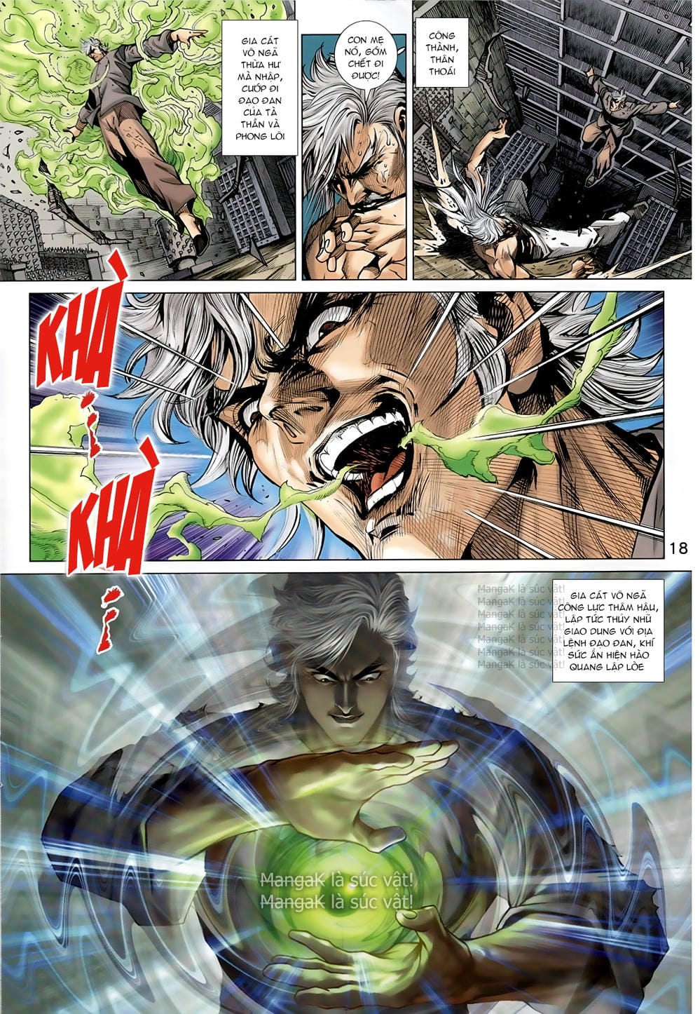 Truyện Tranh Tân Tác Long Hổ Môn trang 4