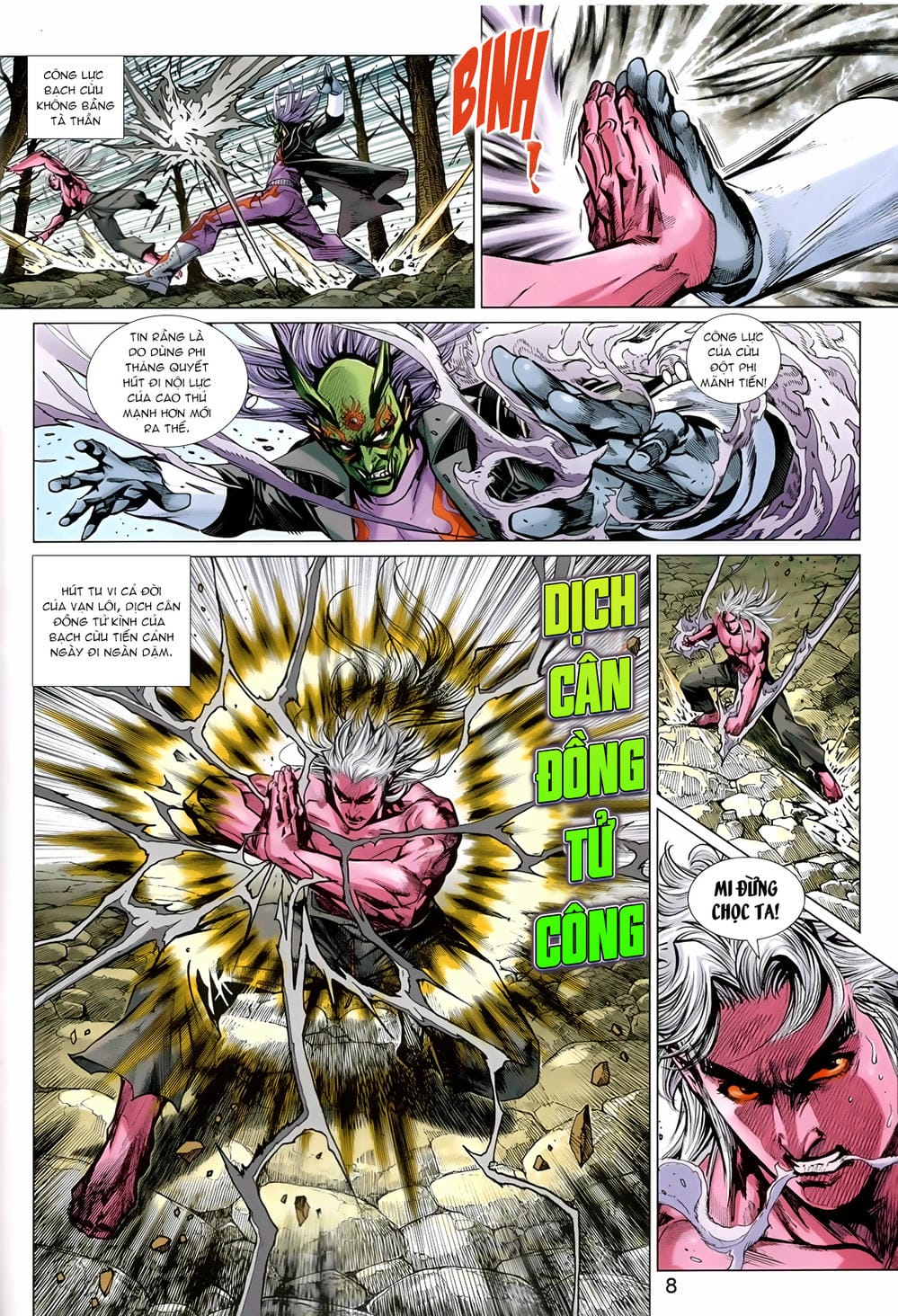 Truyện Tranh Tân Tác Long Hổ Môn trang 4