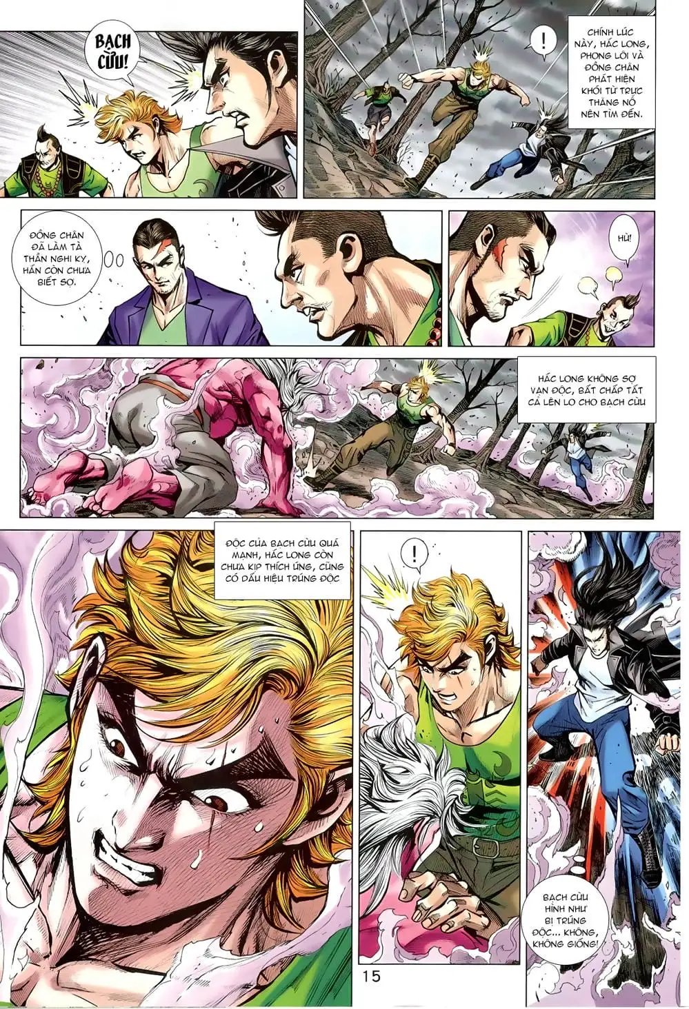 Truyện Tranh Tân Tác Long Hổ Môn trang 4