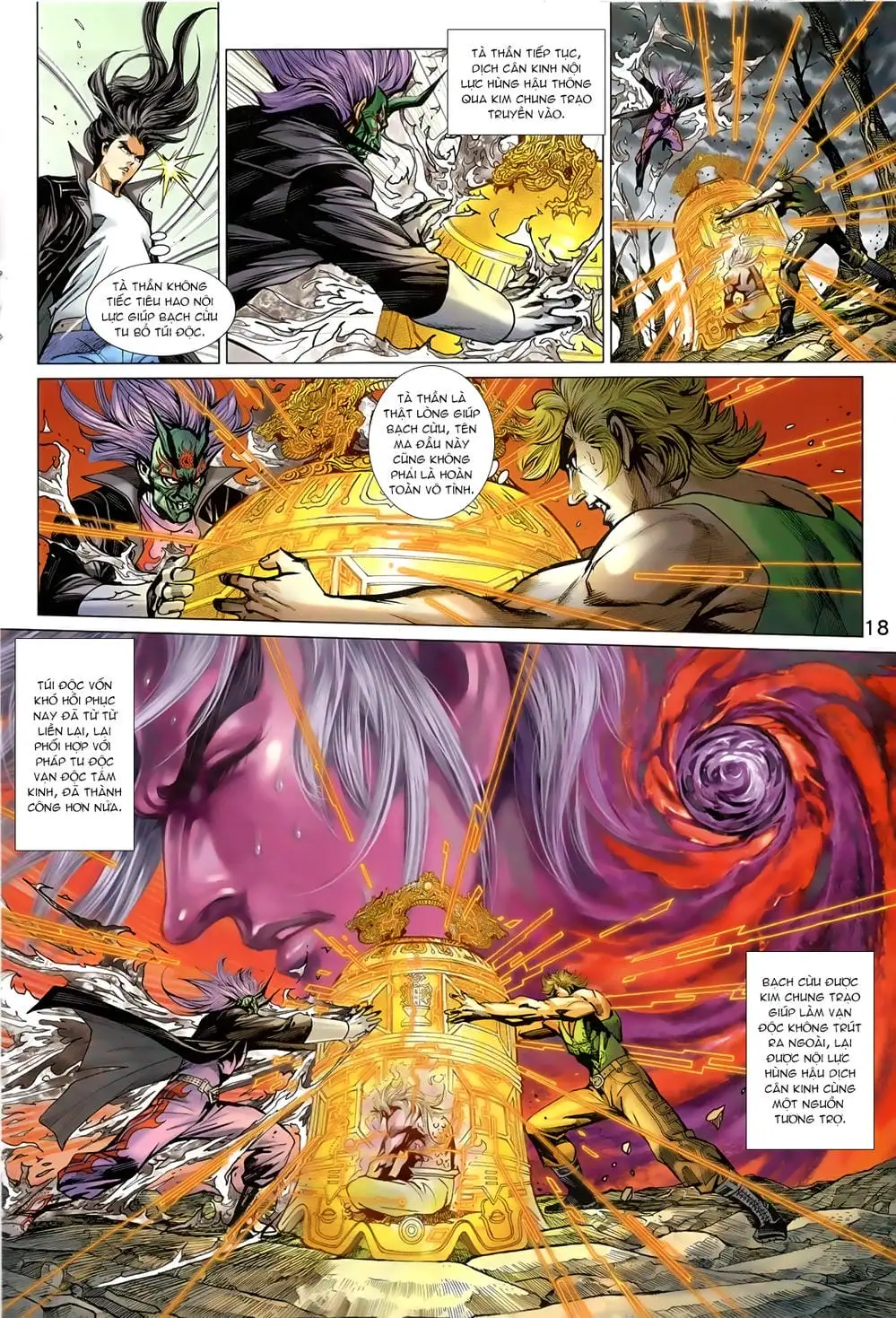 Truyện Tranh Tân Tác Long Hổ Môn trang 4