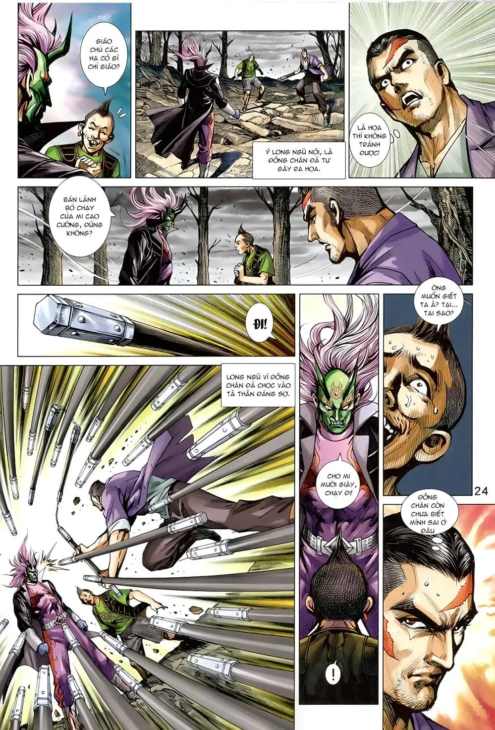 Truyện Tranh Tân Tác Long Hổ Môn trang 4