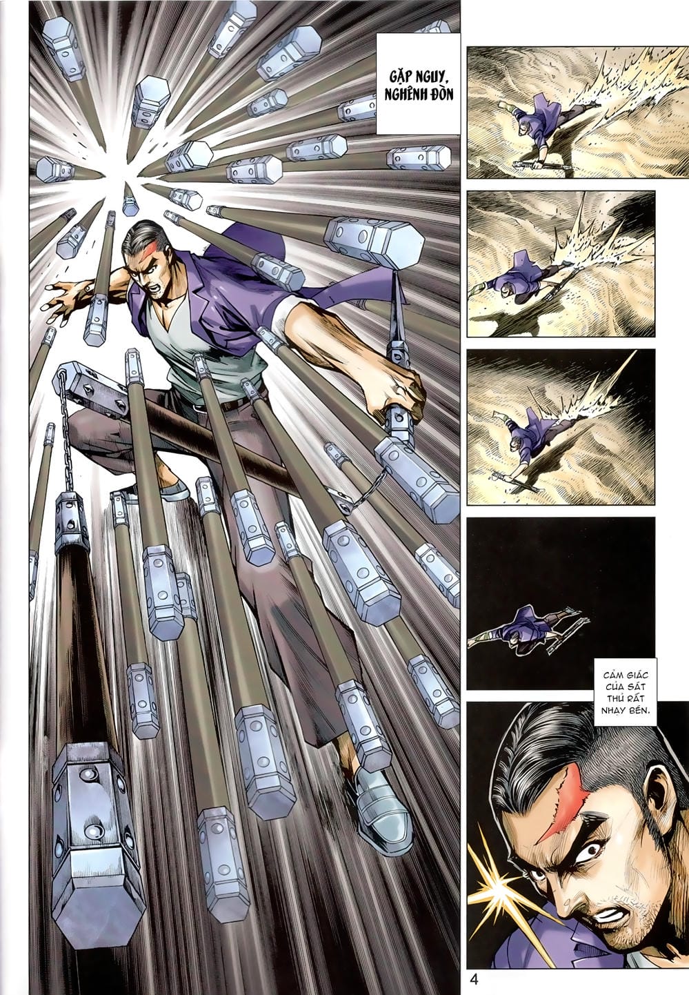 Truyện Tranh Tân Tác Long Hổ Môn trang 4