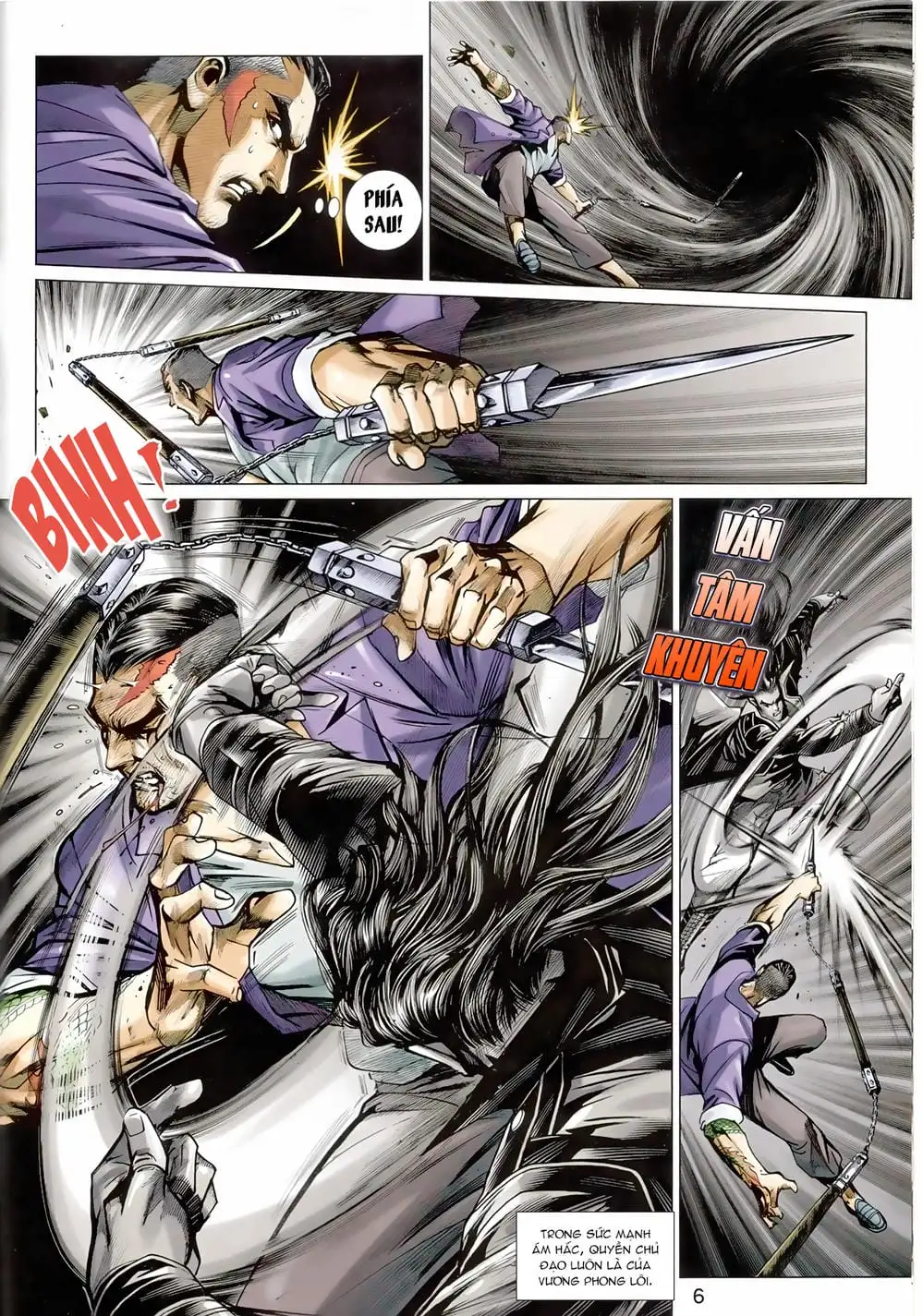 Truyện Tranh Tân Tác Long Hổ Môn trang 4