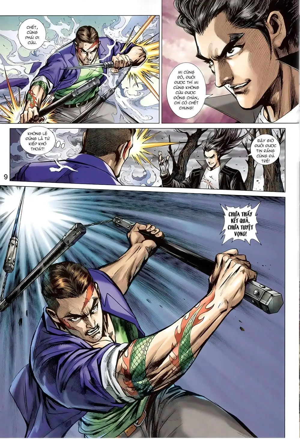 Truyện Tranh Tân Tác Long Hổ Môn trang 4