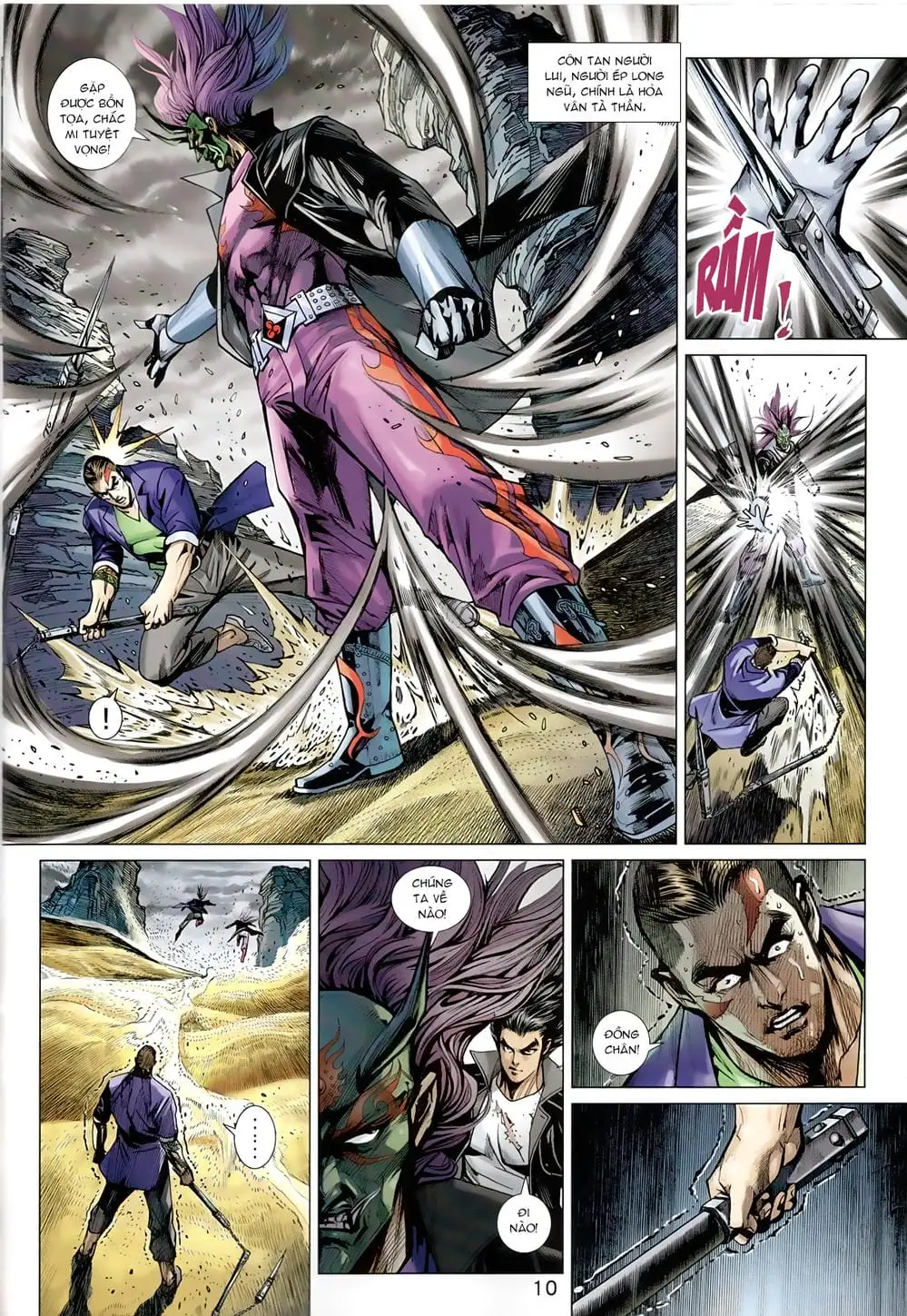 Truyện Tranh Tân Tác Long Hổ Môn trang 4