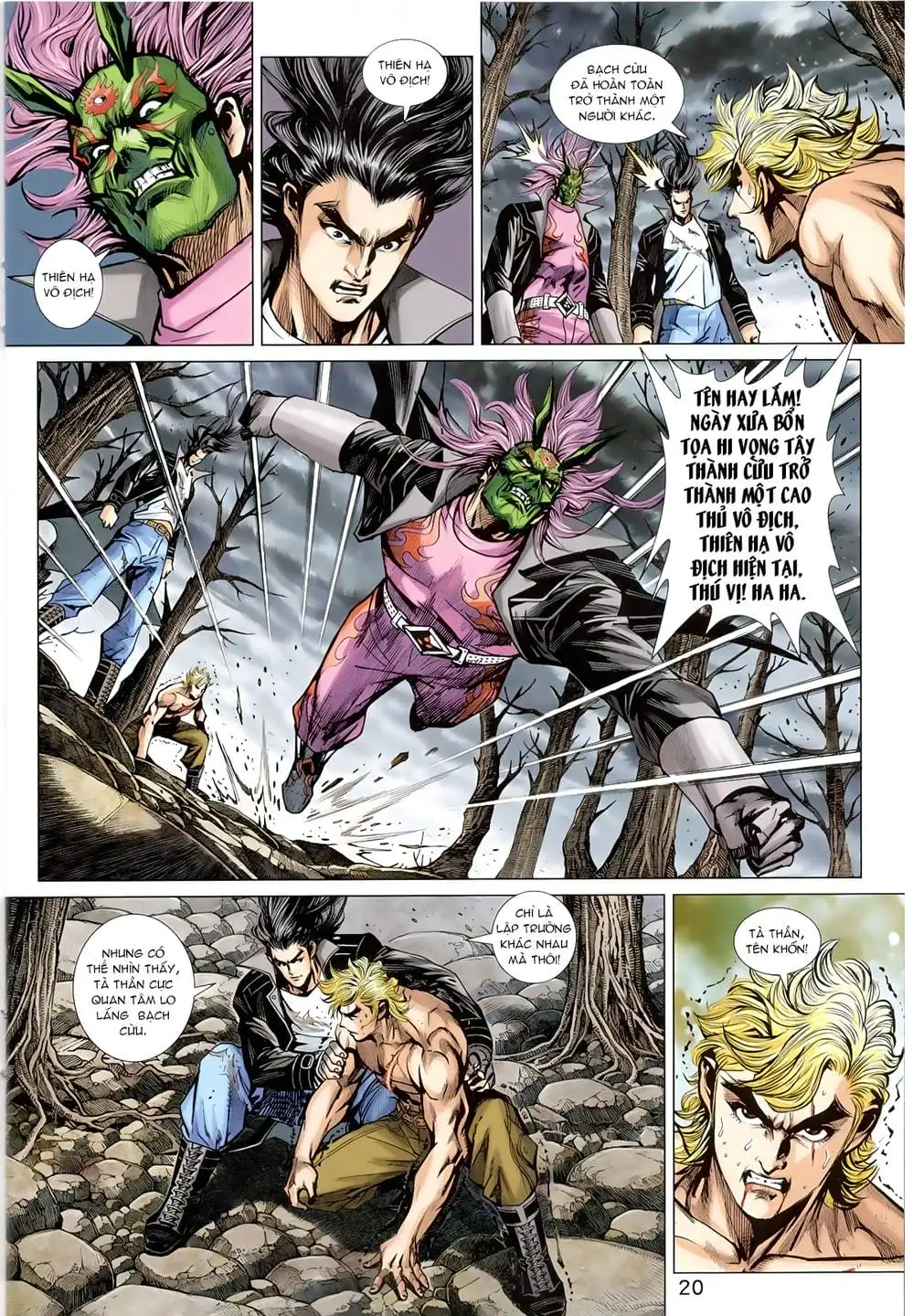 Truyện Tranh Tân Tác Long Hổ Môn trang 4