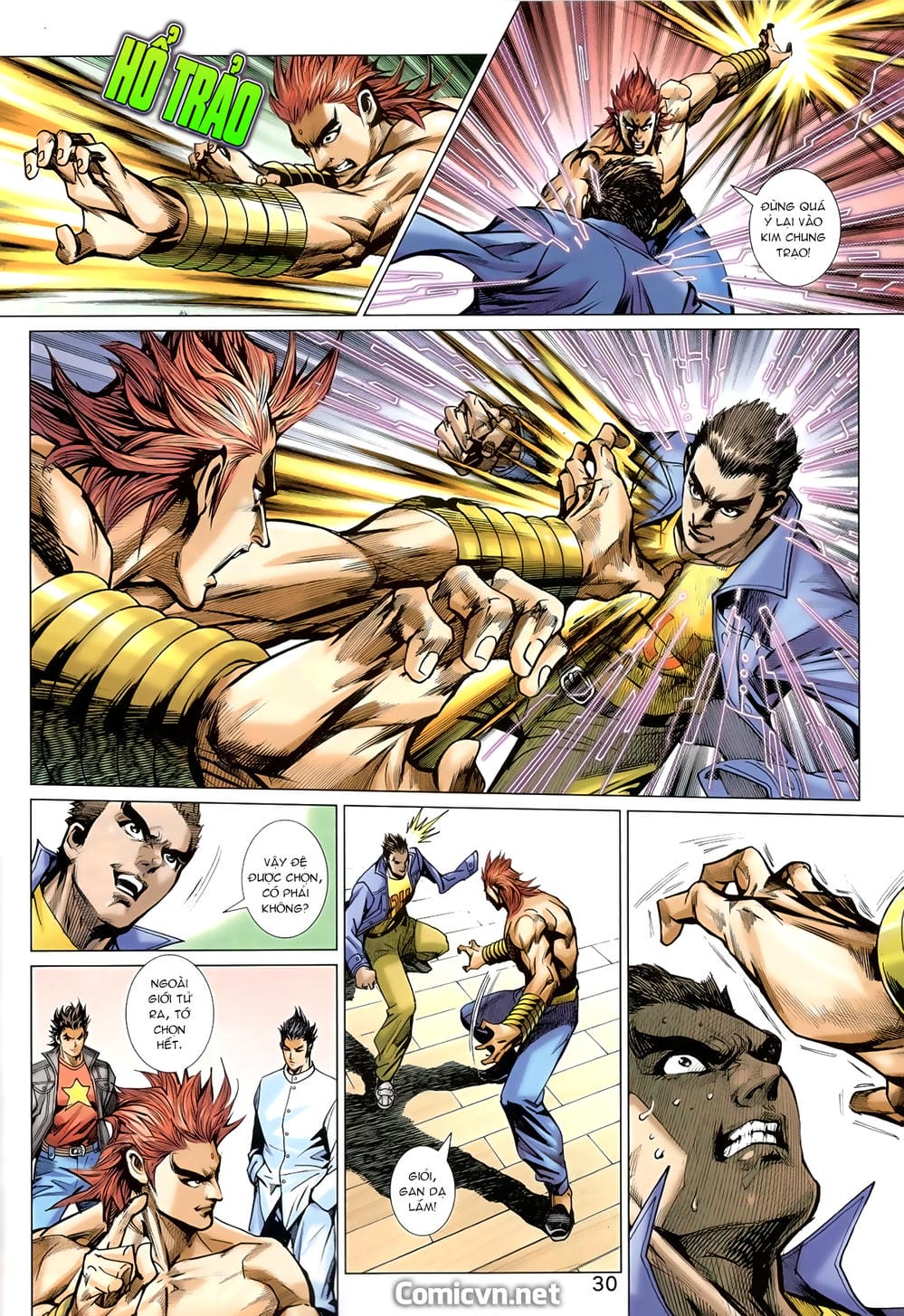 Truyện Tranh Tân Tác Long Hổ Môn trang 4