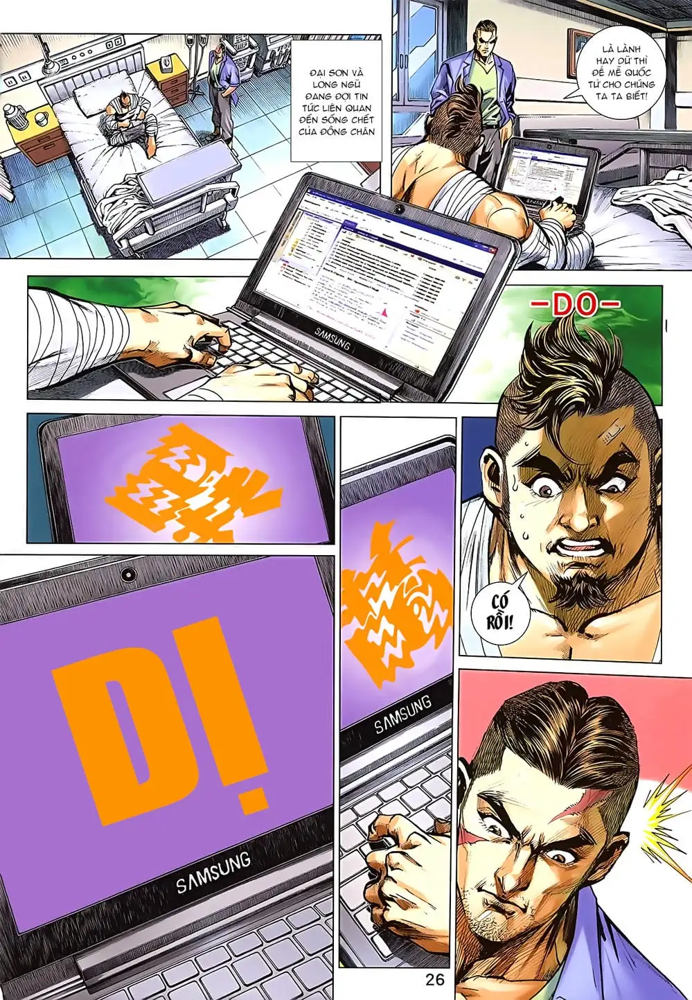 Truyện Tranh Tân Tác Long Hổ Môn trang 4