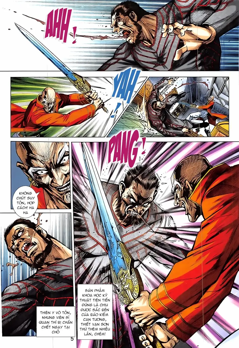 Truyện Tranh Tân Tác Long Hổ Môn trang 4