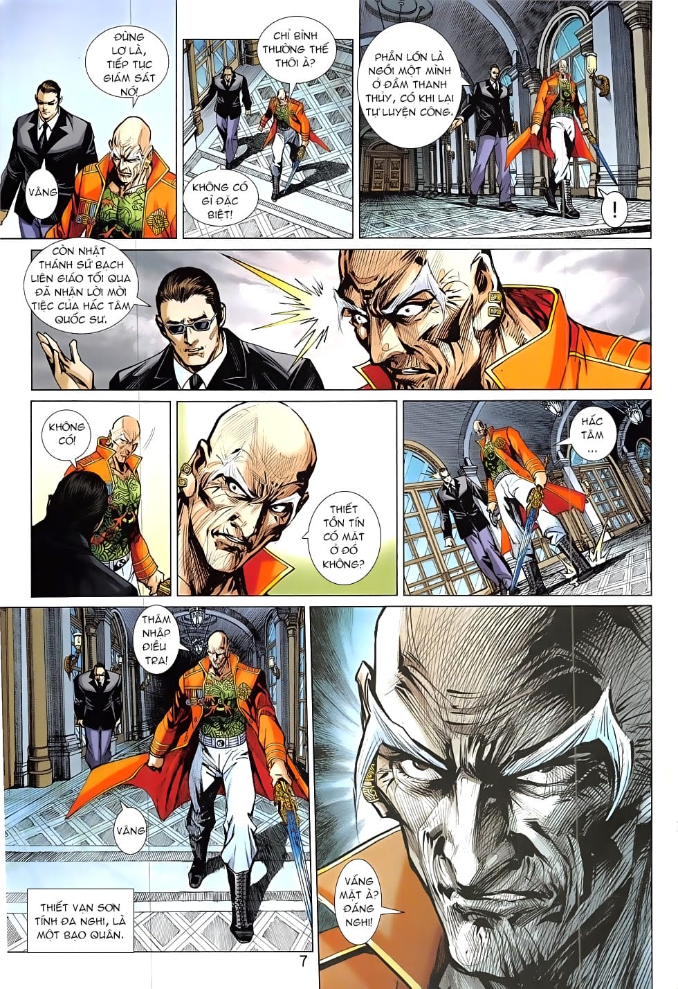 Truyện Tranh Tân Tác Long Hổ Môn trang 4